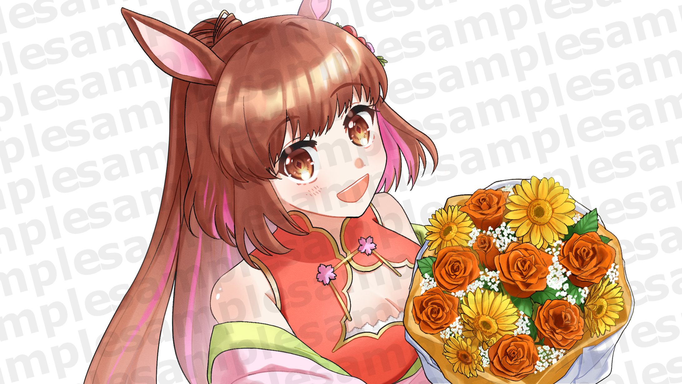 桜馬トウカ様　お誕生日ボイスイラスト-1