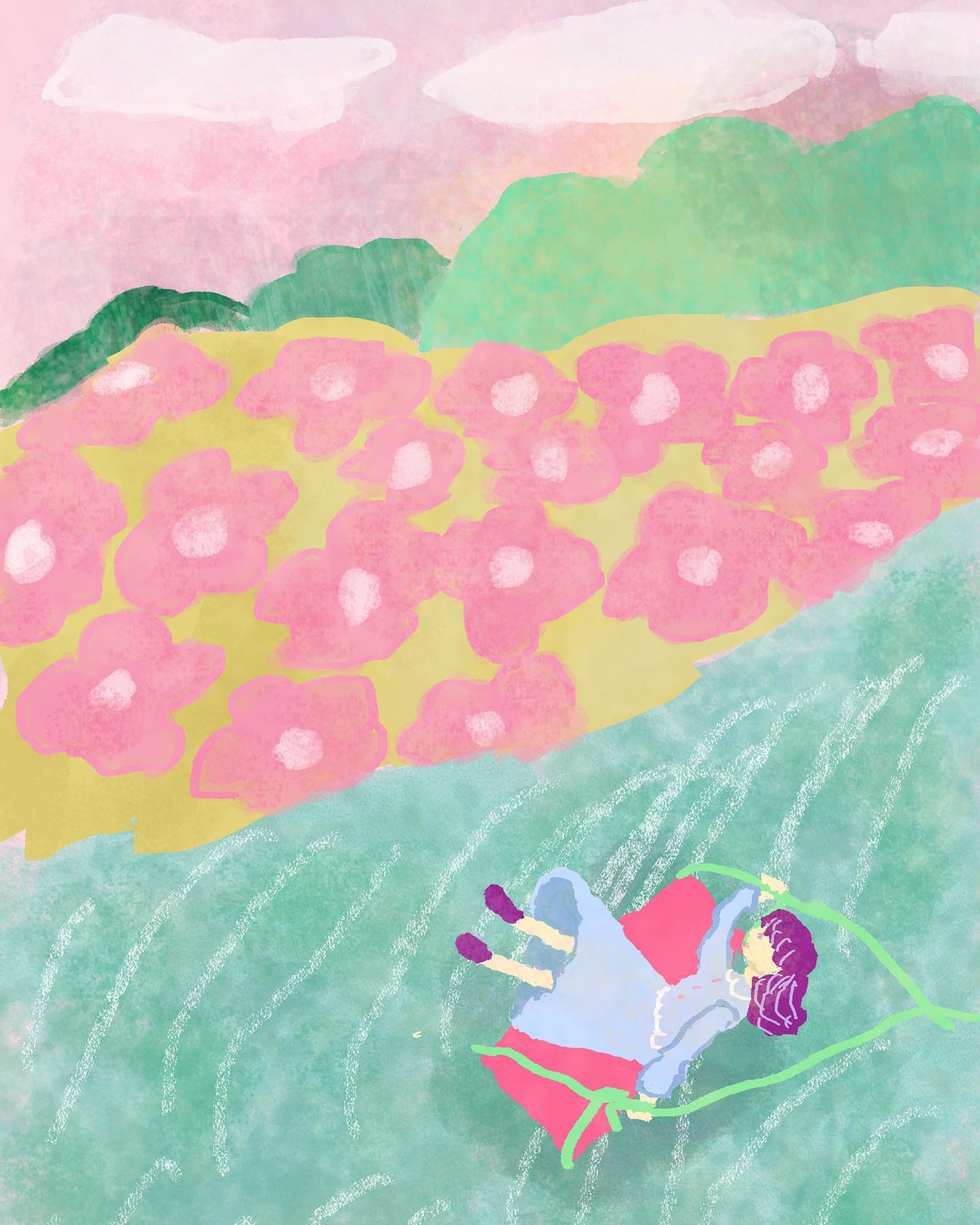 自然の中で
お花畑を見ながら🌸🌷🌼
#デジタルイラスト#イラスト#Illustrator#illustration#art
#イラスタグラム
#イラスト好きな人と繋がりたい
#イラストデザイン-1