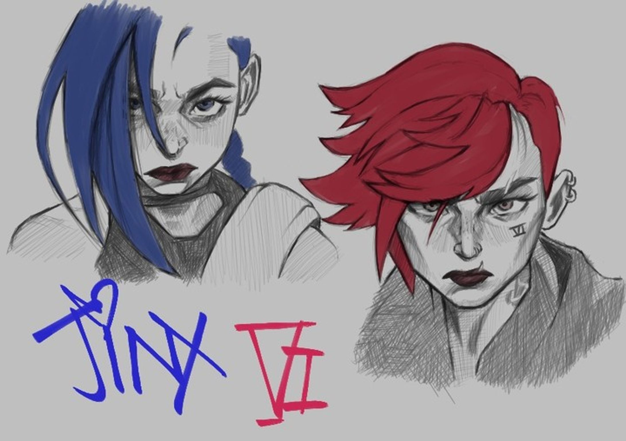 theyre all im thinking abt 😔

-
-
-

#arcane #lol #leagueoflegends #game #riot #netflix #jinx #jinxlol #vi #vilol #fan #art #fanart #drawing #sketch #clipstudiopaint #illustration #artist #artph #ph #artwork-1