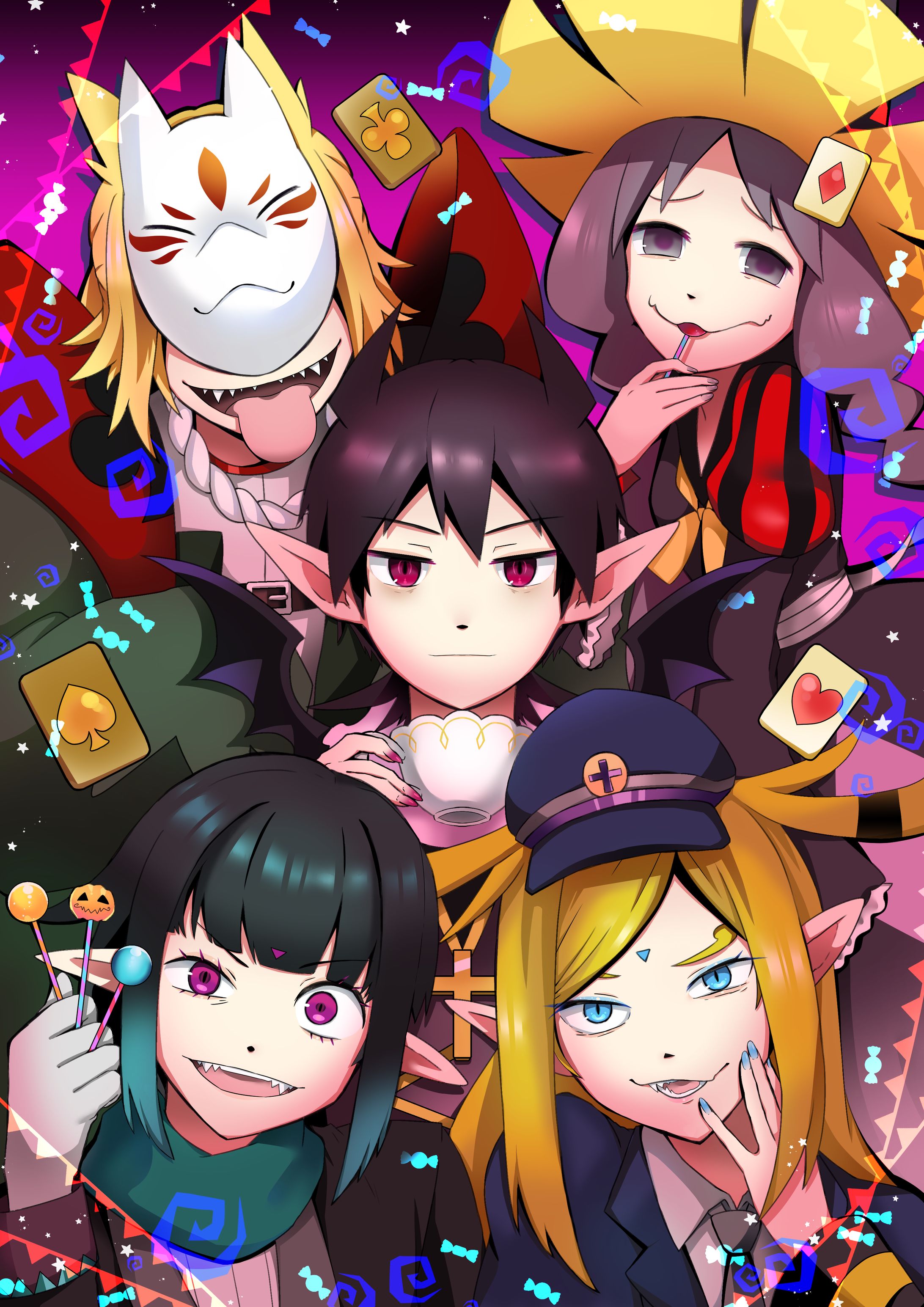 メイン創作関係のイラスト（背景あり）-1