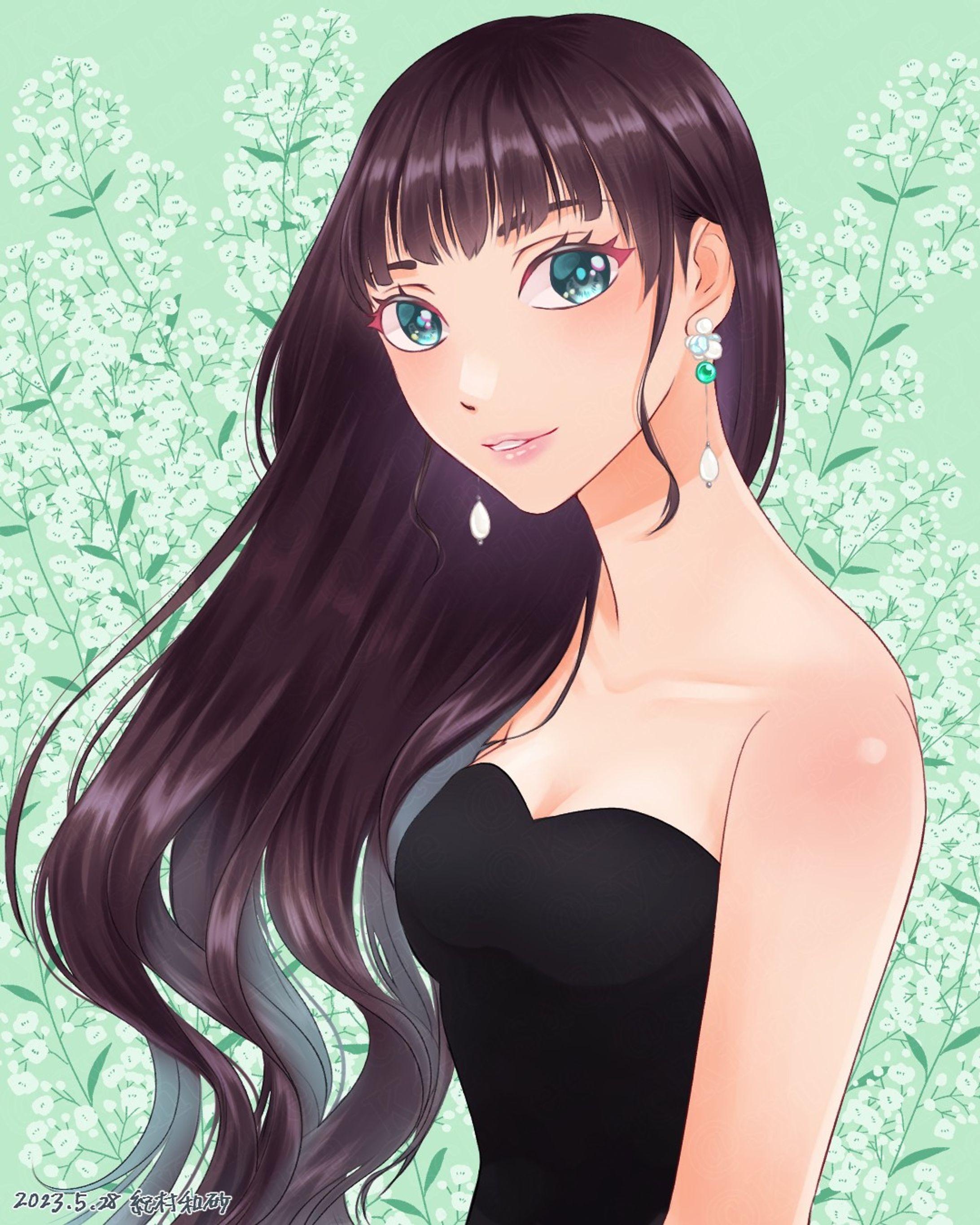 久しぶりに自分がつけたいなぁと思うイヤリングデザインが思いついたので、描いてみました!
時間作って作りたいと思ってます！
オリジナルキャラの里桜(りお)ちゃんです。初名前つけたキャラです。今後はアクセサリー思いついた時は彼女に付けてもらおうと思います😆
皆さんはどのカラーが好きですか？
グリーン💚
ブルー💙
ピンク💗
コメントいただけると嬉しいです❗✨

@keivi.jp
#オリジナル #オリジナルイラスト #オリジナルキャラクター #イラスト #イヤリング #アクセサリー #パール #パールイヤリング #女の子イラスト #女の子イラストを描くのが好き #軽美術部 #oc #OC #original #originalcharacter #originalillustration #originalart #accessory #earrings #pearl #pearlearring #girl #green #blue #pink #digitalart #digitalillustration #digitalillustrator #artwork #clipstudiopaintex #wacom-1