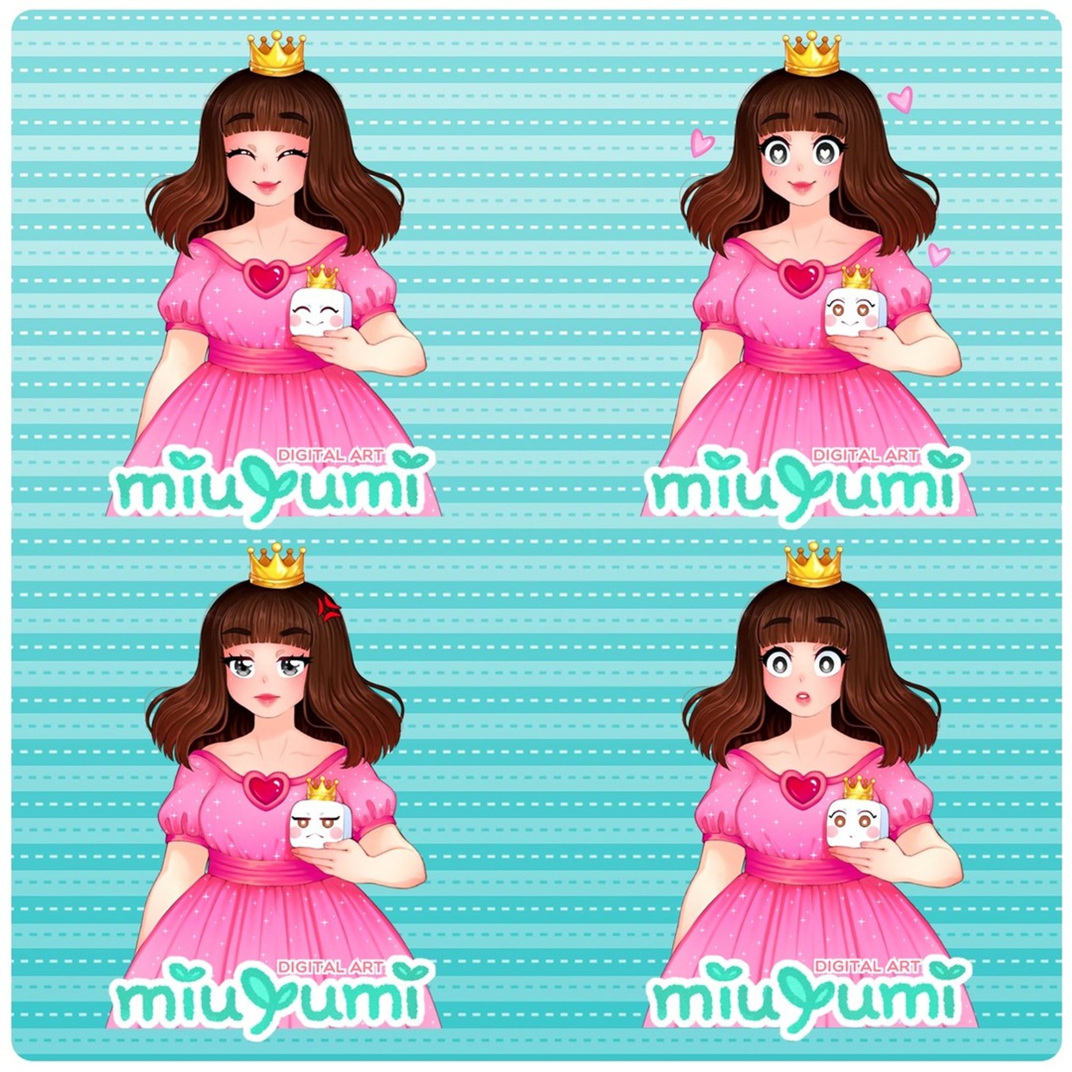 Here are some cute PNG Tuber Model poses I've worked on this year for myself, @ratbabbey and @queent0fu 💙

This is something new I have wanted to try doing for a long time now, and I am very happy with how these all turned out! I'd love to make more of these, so if you'd like to work with me on a PNG Tuber Model for yourself, please feel free to DM or email me at miuyumae@gmail.com or check my website https://miuyumi.com/ for pricing and other info 👉👈

Thank you! 💖

#digitalcommission #digitalartcommission #halfbodycommission #commissionsareopen #commissionsopen #digitalart #digitalartwork #digitaldrawing #digitalillustration #artistoninstagram
#cutegirl #orangehair #redhair #streamer #artstreamer #twitchstreamer
#smallartist #smallartists #twitchartist #pngtuber-1