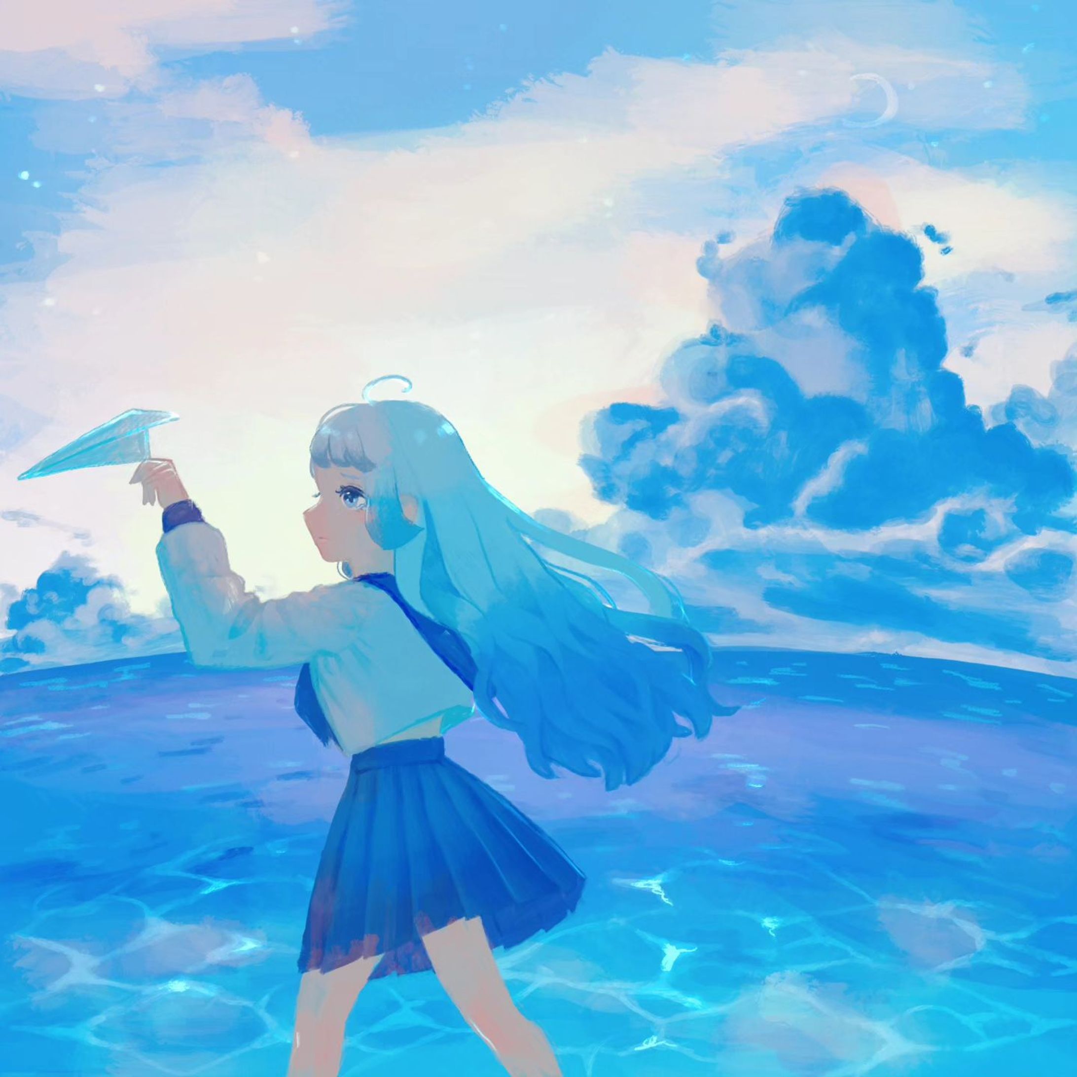 💌

#illustration  #アート #art #artwork #painting #그림  #イラスト好きと繋がりたい #kawaiiart #イラスト #绘画 #digitalillustration #いらすとぐらむ  #artstagram #dreamy #風景画 #landscapepainting  #afternoon #landscape #風景 #풍경 #beautiful #sea #dreamyart
#paperairplane #summer #sky-1