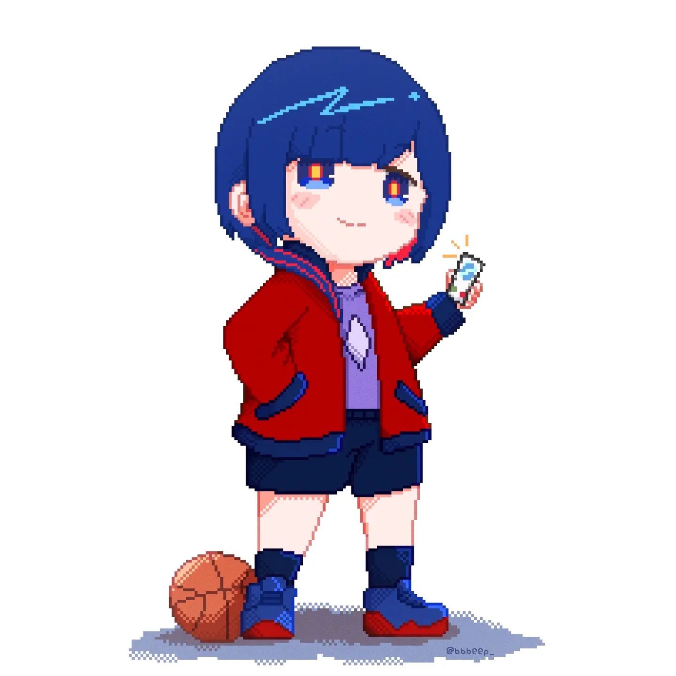 Play ball! 🏀
.
.
.
#art #digitalart #pixel #pixelart #dotpict #ibispaintx #kamitsubaki_studio #RIM #理芽 #理芽美術部 #illustration #fanart #vsinger #illust #artoninstagram #artistsoninstagram-1