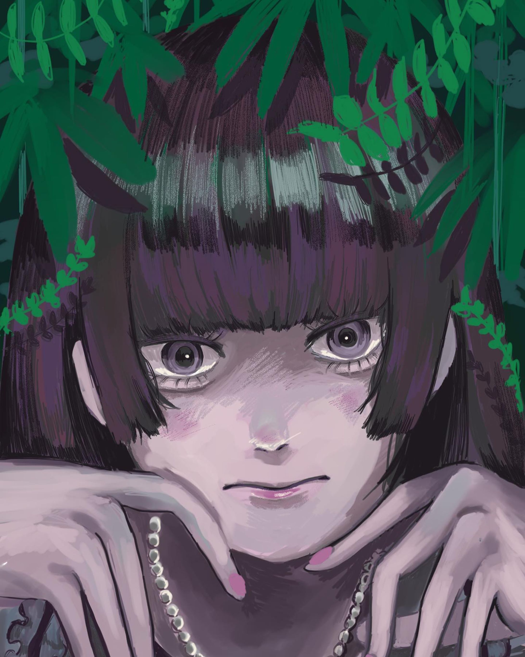 貴婦人
.
.
.
 #illustration  #illust  #painting  #paint  #paintings  #drawing  #draw  #girl  #green  #purple  #adobe  #clipstudiopaint  #イラスト  #artist  #artist  #イラストグラム  #絵描きさんと繋がりたい  #絵柄が好みって人にフォローされたい  #女の子  #可愛い-1
