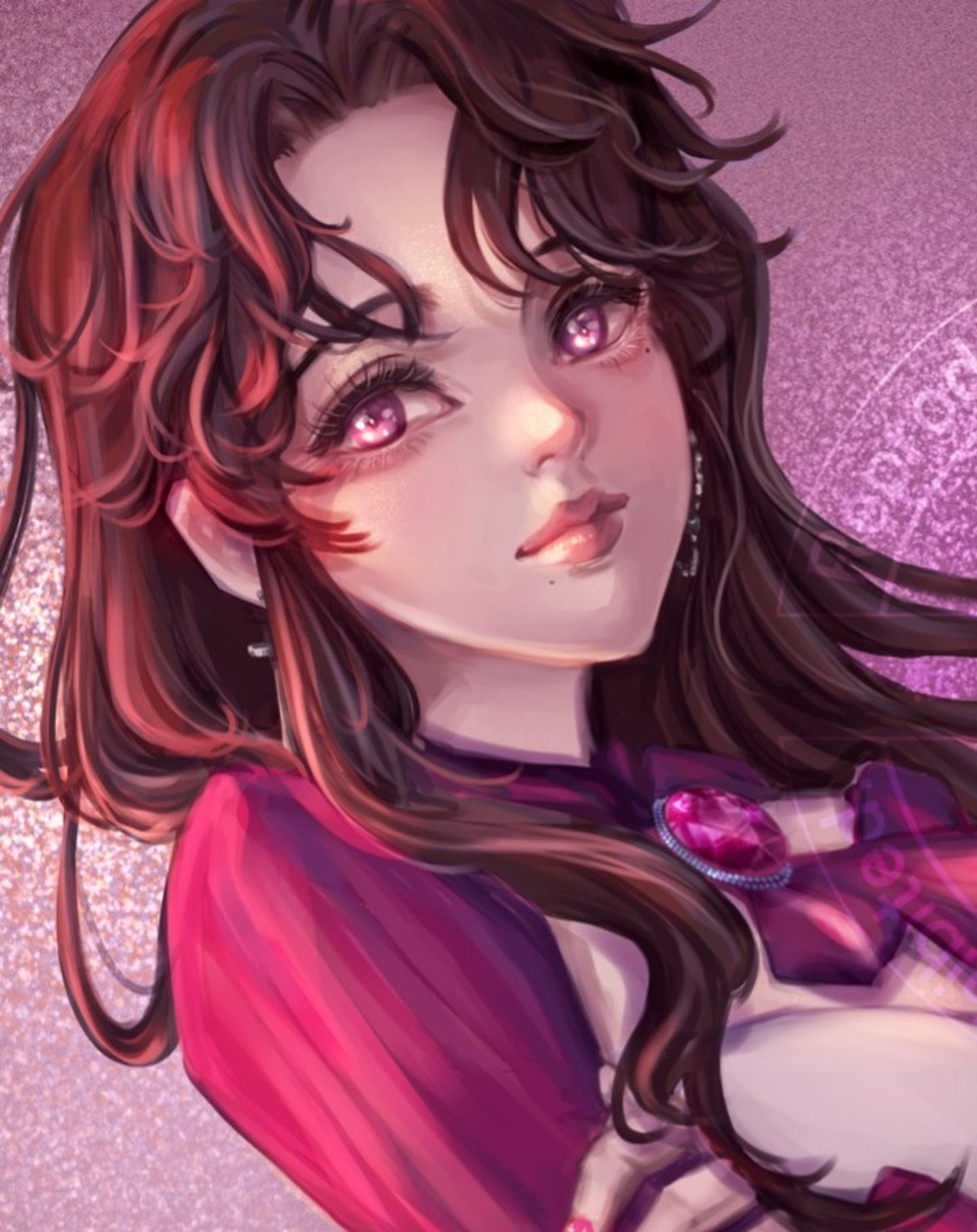 🌸#DTIYS Challenge 2023 for @wiji__02 
(for exceeded 10K+++ congrats) #wiji02dtiys10k 

🌸 I can't believe that i made this intime ^^" almost drop this while on the middle way but i'm gald I finished this since I don't have much chance to play with margenta tone. and How can I resist the wonderful character design.

🌸I hesitated at first I sketch this between doing the close shot that can I can enjoy paint the accessory or do the knee up since I like the outfit, but I guessed I correctly decided since I maybe unalbe to finish in deadline if I focus on doing the accessory.

This would be count as the last piece of February even though I posted it on Mar,(since I started this one on 31 Feb.)

see you on next entry
and the full timelaspe will be post on Ko-fi, I case if you want to support.
once everything there is done setting, I let you guys know the new again. 

💮Note: Swipe to the right for the full picture, and the last page for the original.

❤️⭐Like, Save, share, comment are greatly appreciated ⭐ 😇❤️

#커미션 #그림 #그림챌린지 #イラストレーション #일러스트 #落書き 
#드로잉  #drawthisinyourstyle #fanart #characterart#디지털드로잉 #dtiyschallenges #팬아트 #artchallenge #digitalillustration 
#캐릭터 #artistsupportartists #rxnsupport 
 #artistsoninstagram 
@wacom @clipstudioofficial-1