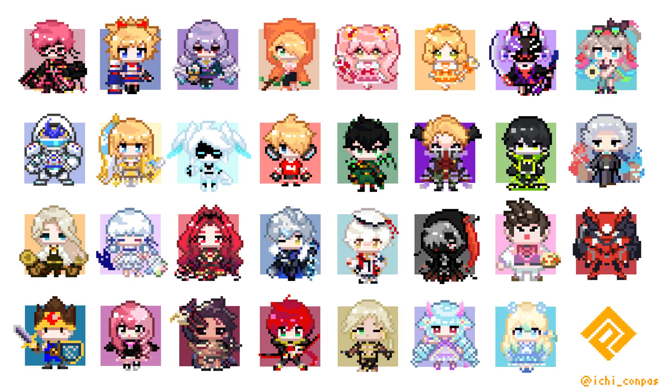 Compass Characters-1