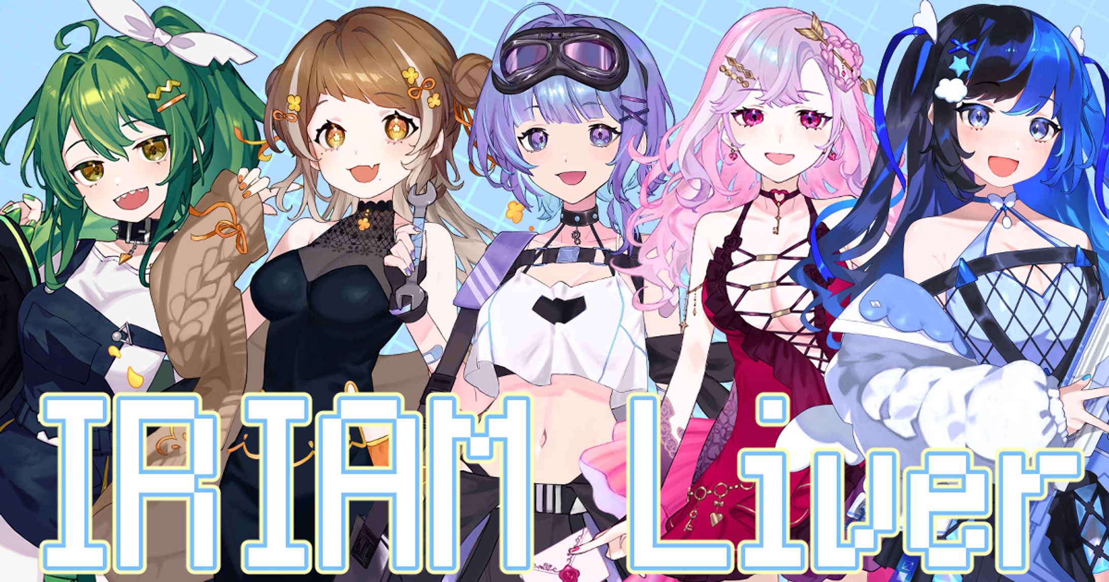 IRIAM向けキャラクターイラスト-1
