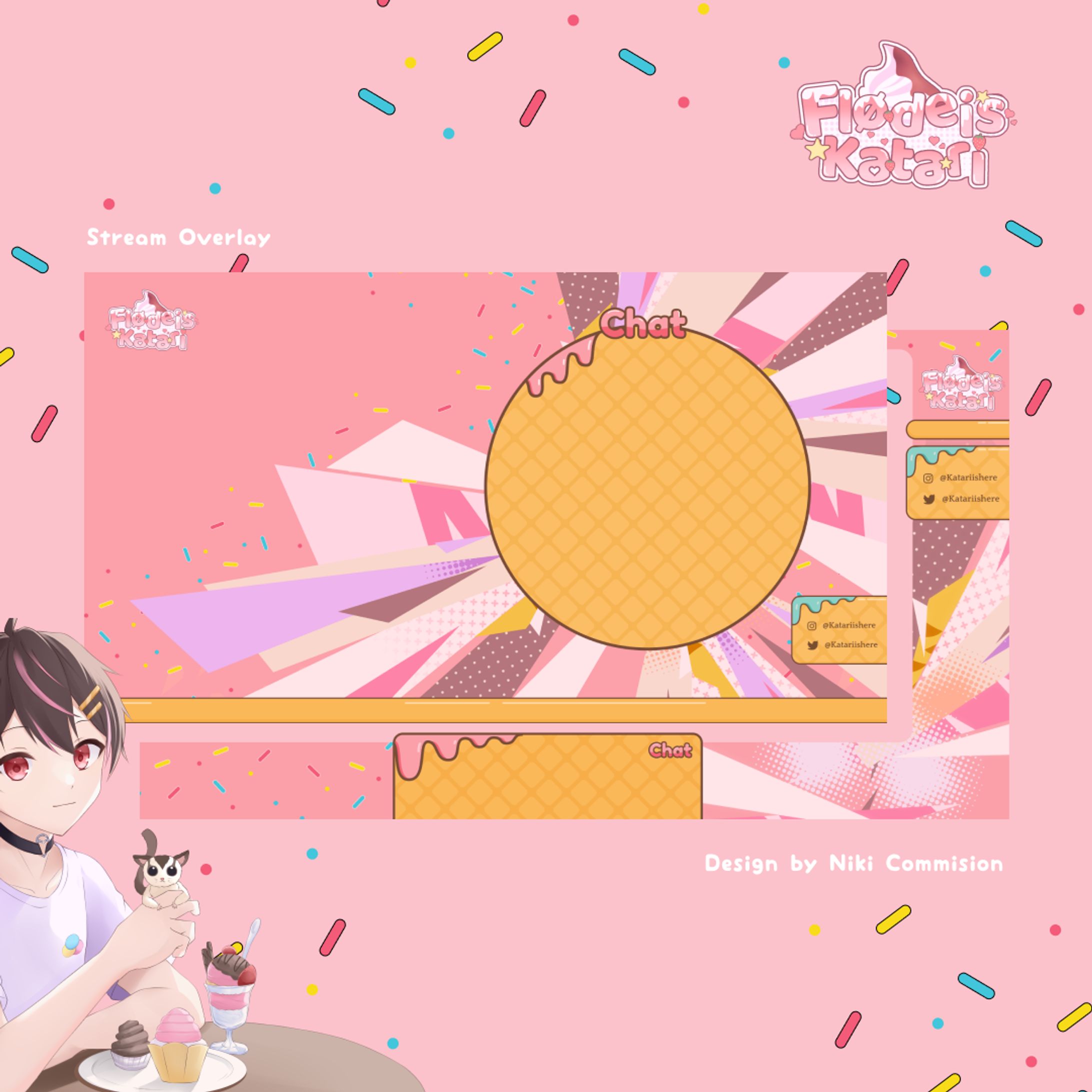 Overlay Chatting & Gameplay For Flodei Katari-1