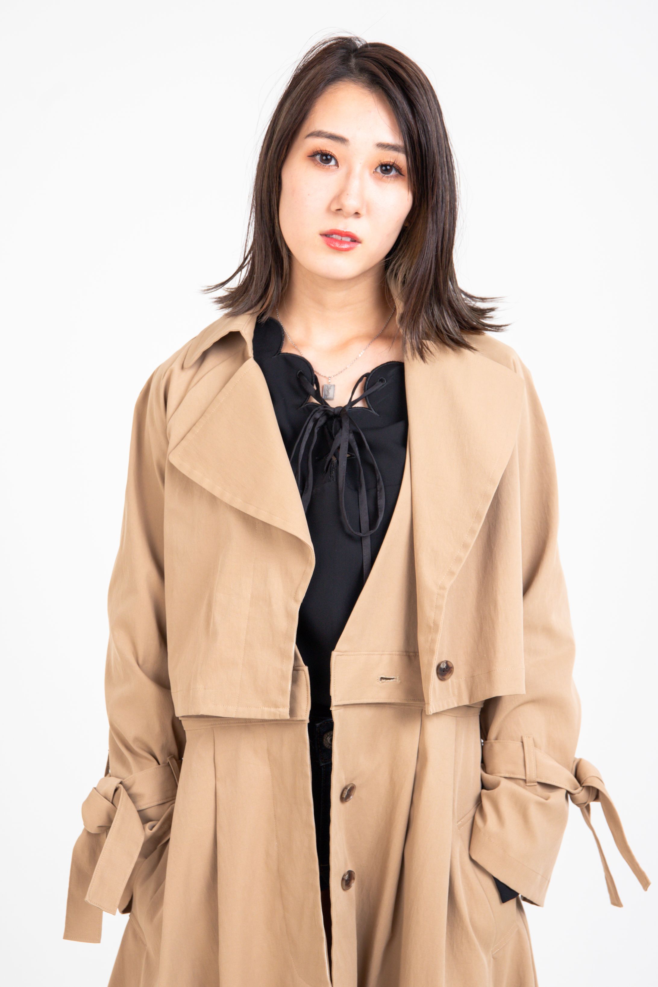 【白ホリ】商品写真サンプル（洋服）-1