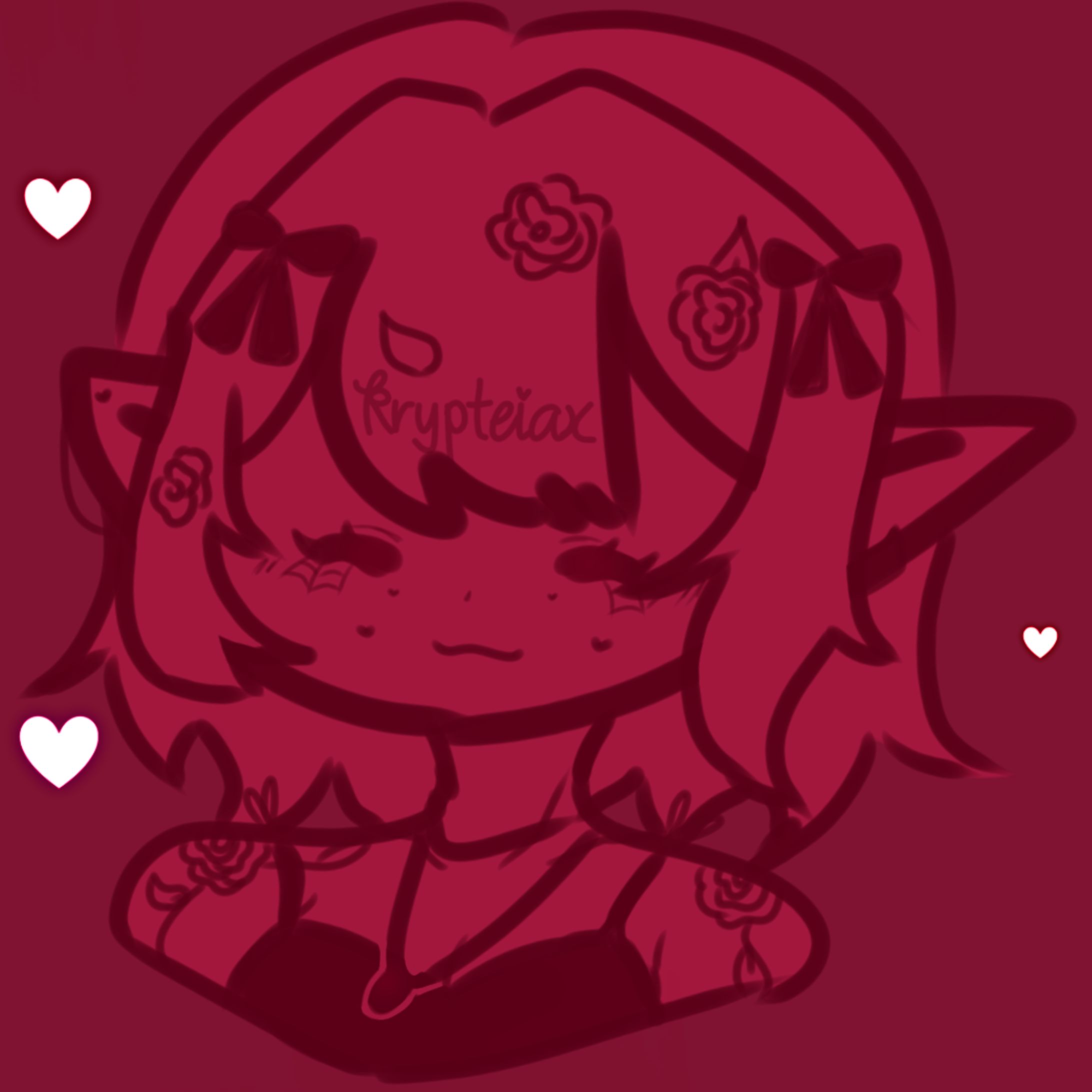 monotone chibi doodle-1
