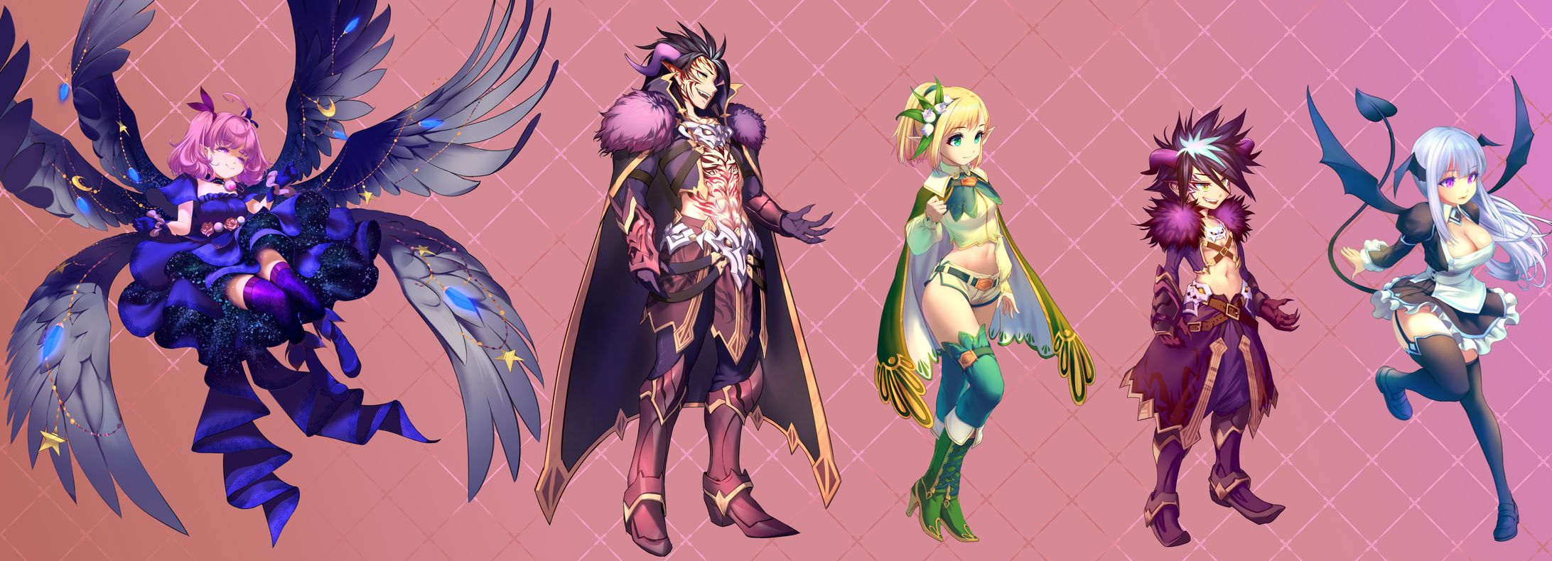 RPGgame　character design-1