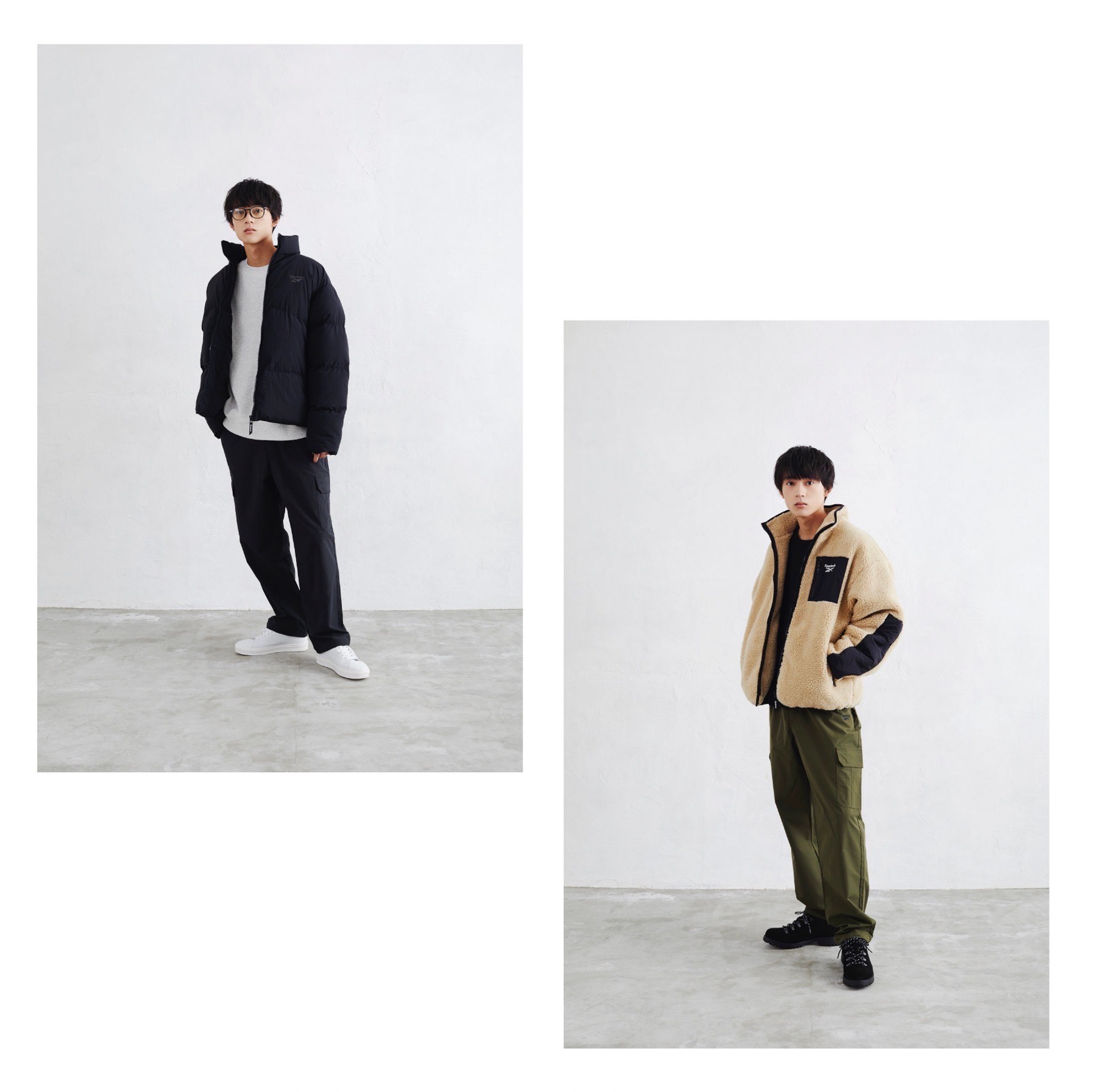 Reebokアパレルライン広告　スタイリング-1