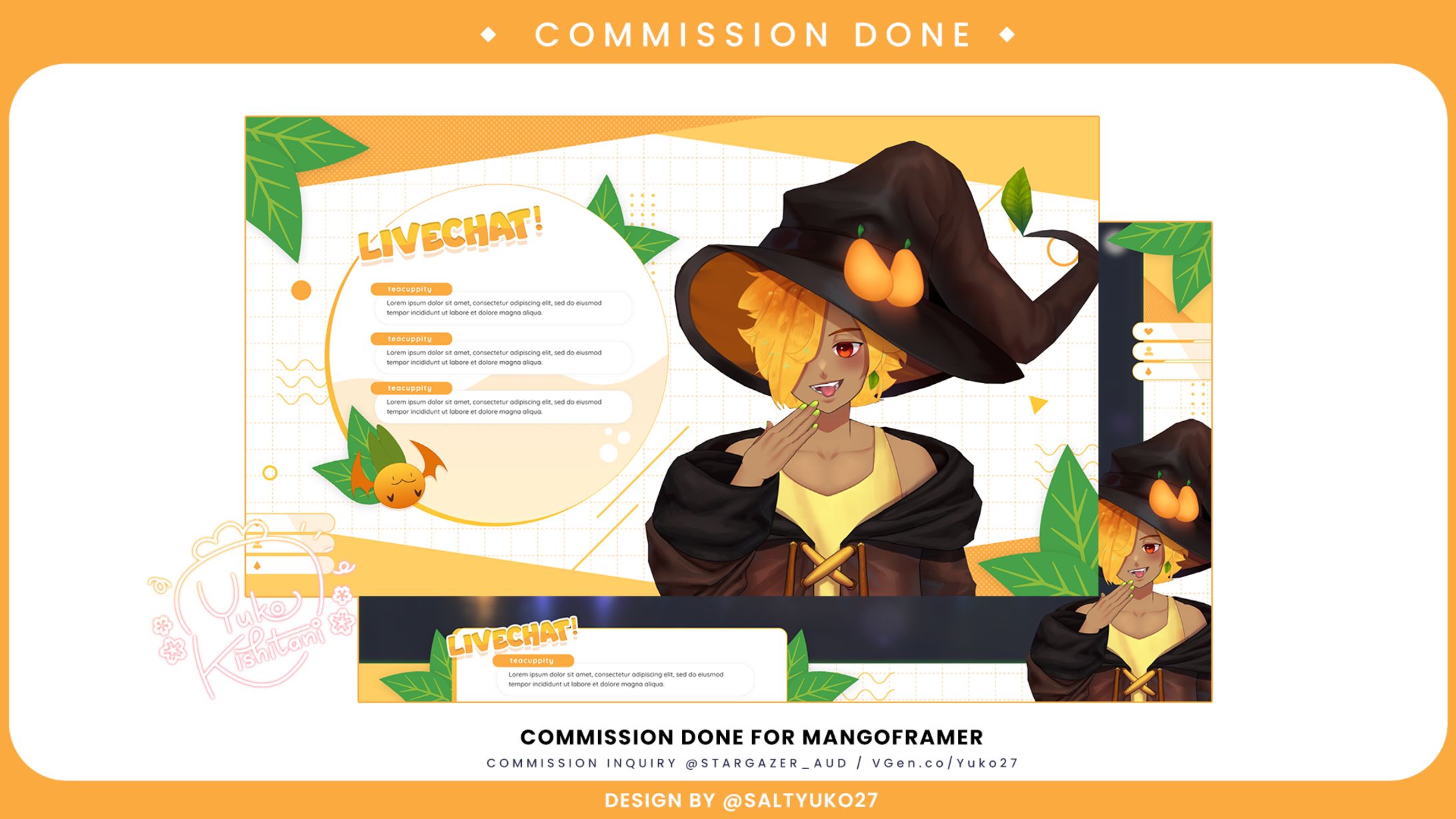 Mangoframer Stream Overlay-1
