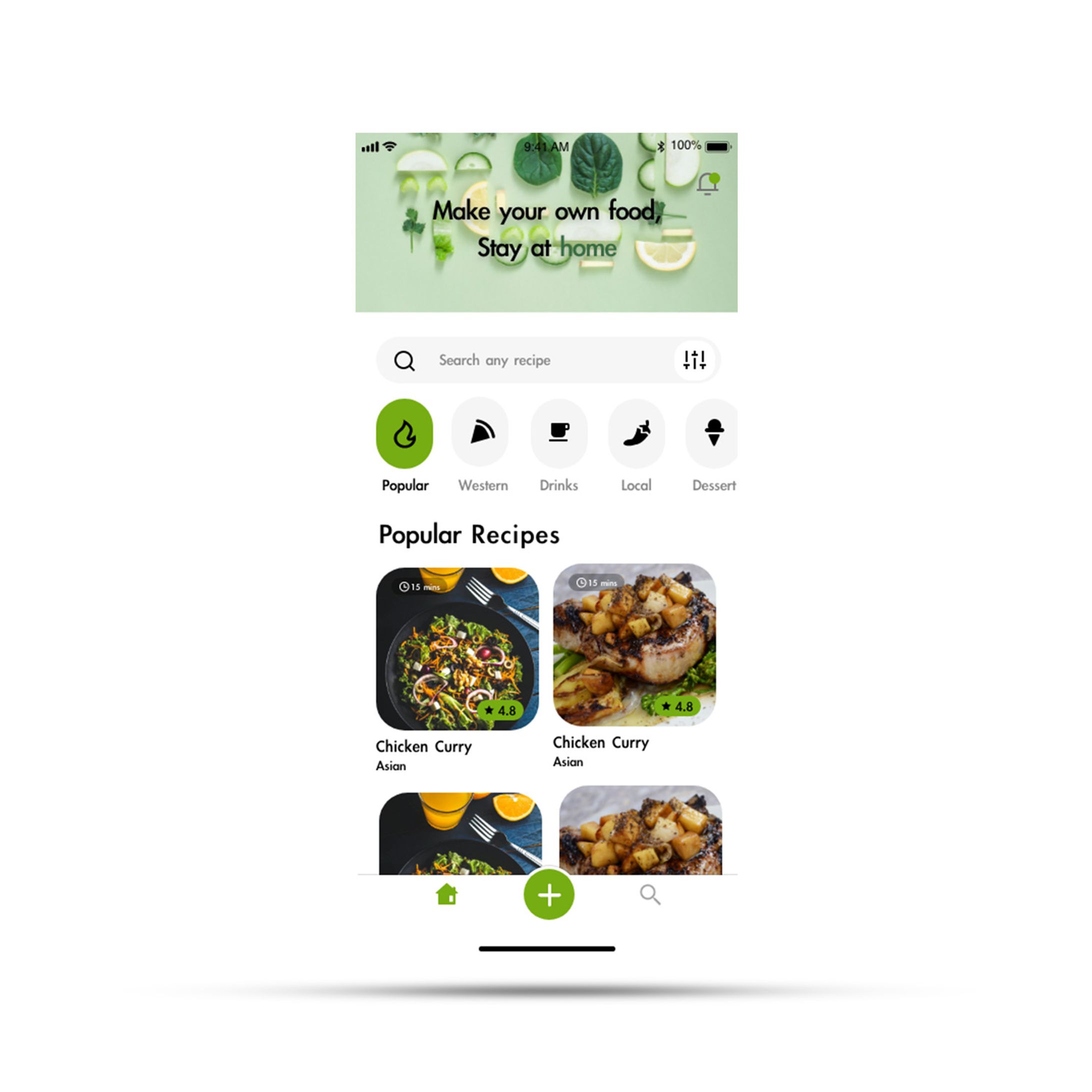 cooking app UI-1