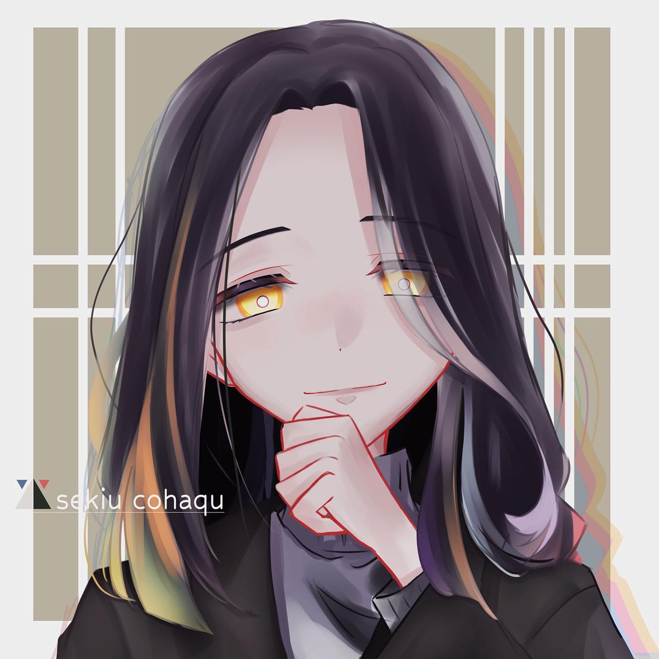 OC
 #イラスト
 #黒髪男子
 #絵柄が好みって人にフォローされたい 
※無断転載、無断使用、AI学習禁止※-1