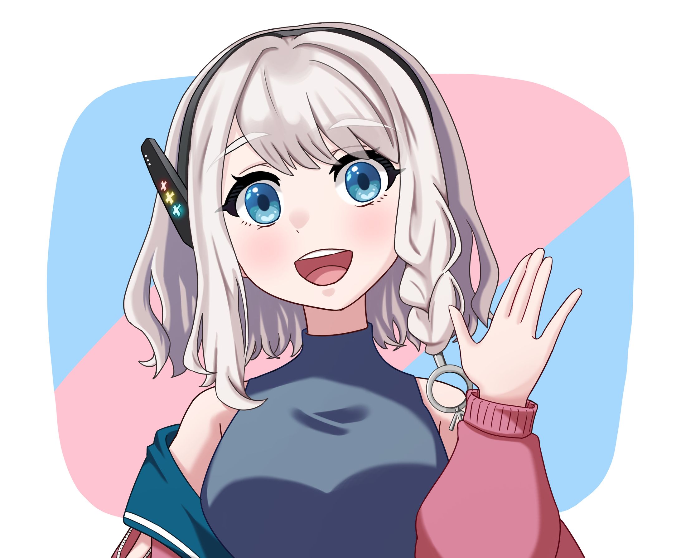 VTuber七夜聖りあらさんファンアート-1