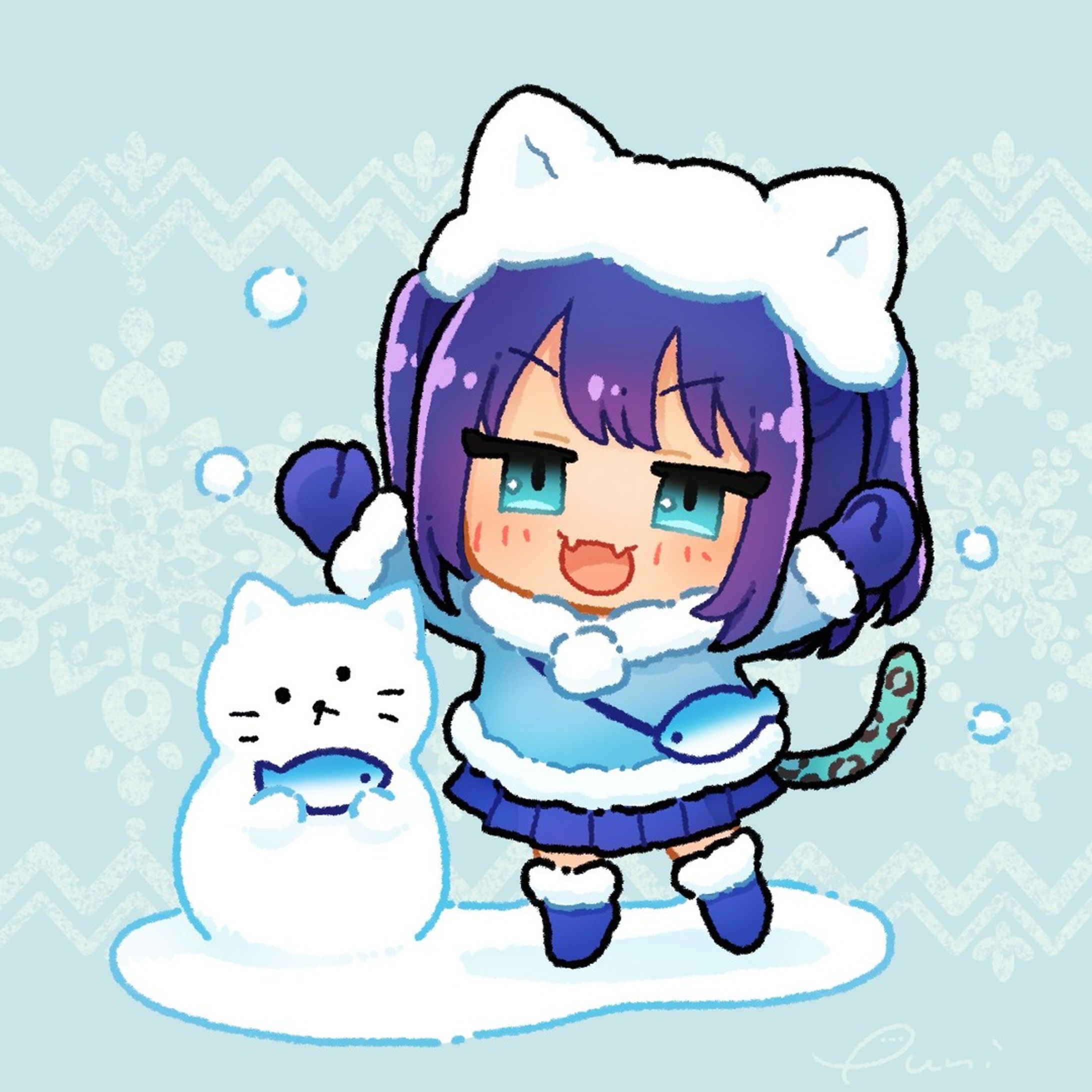 青鯖様☃️❄️

#illustration #artwork #drawing #chibi
#kawaiiart #cuteart #mangaart
#ちびキャラ#ミニキャラ #イラストグラム #デジタルイラスト #Vtuberイラスト #いらすとぐらむ
#일러스트 #드로잉 #그림스타그램 #插图-1