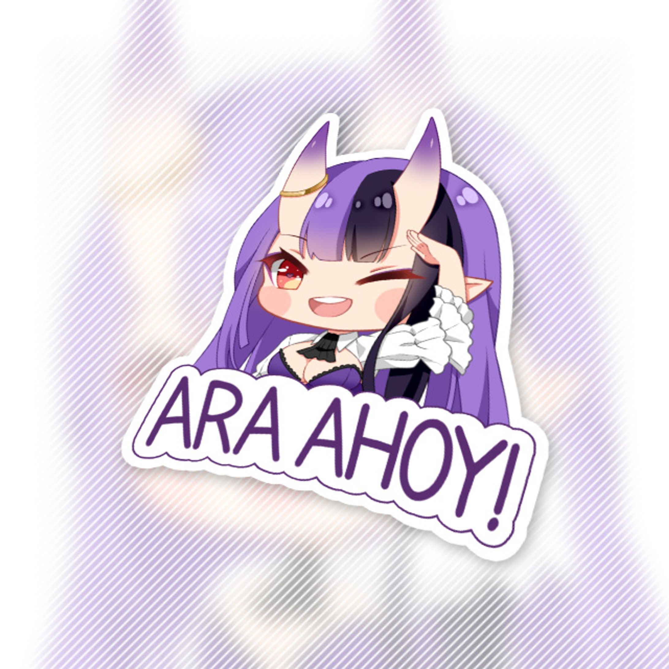 Captain Hannah Sticker Commission-1