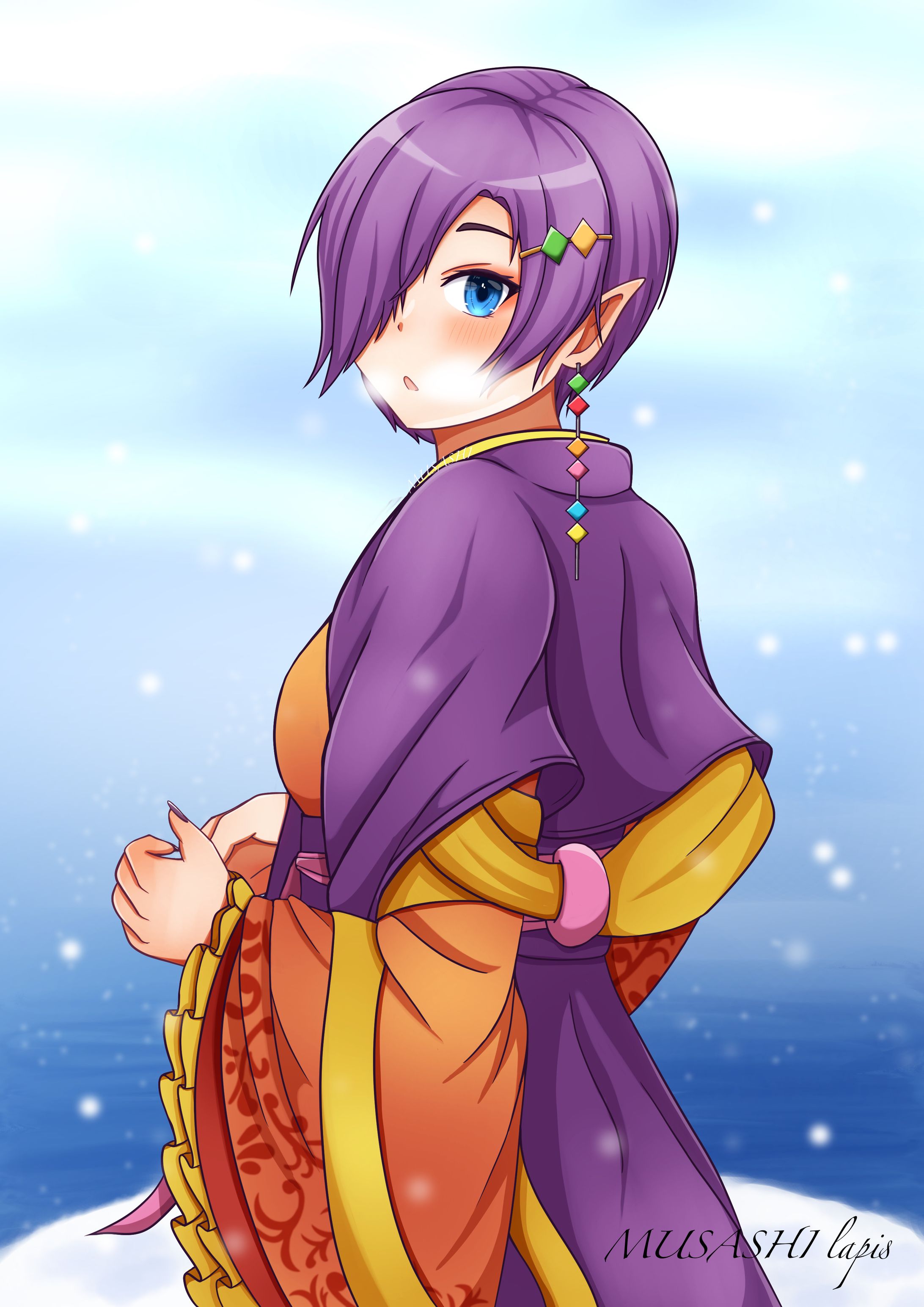 Vtuber「大鳥あすか」様commission-1