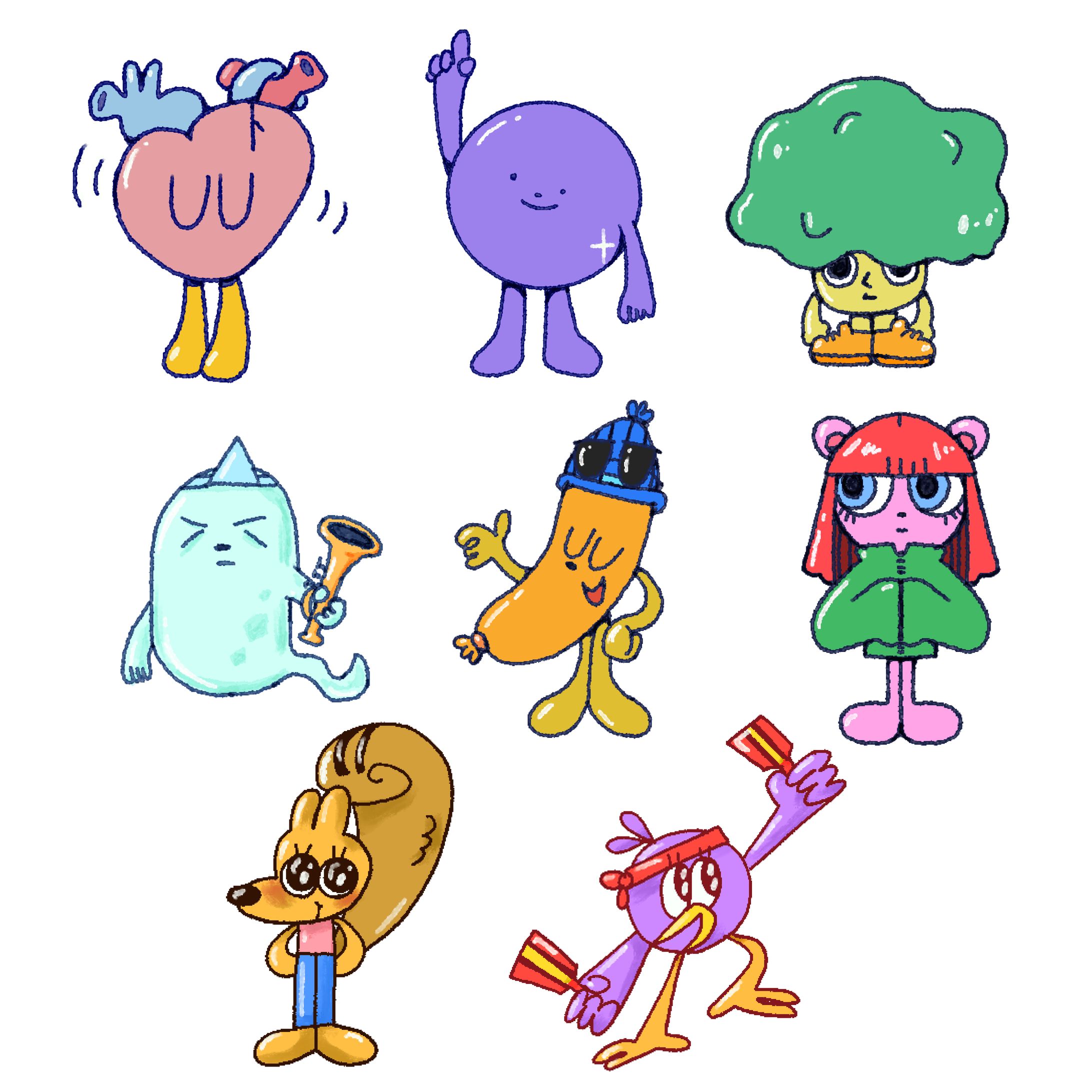 co-worker character design-1