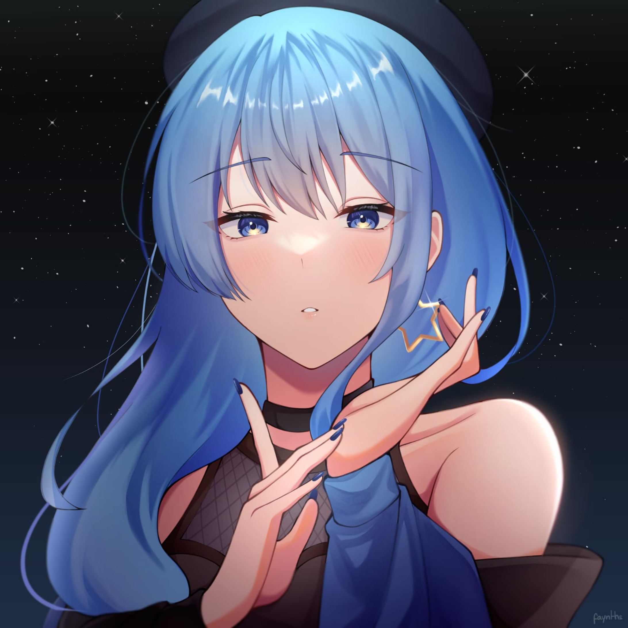Bust Up Suisei Fan Art-1