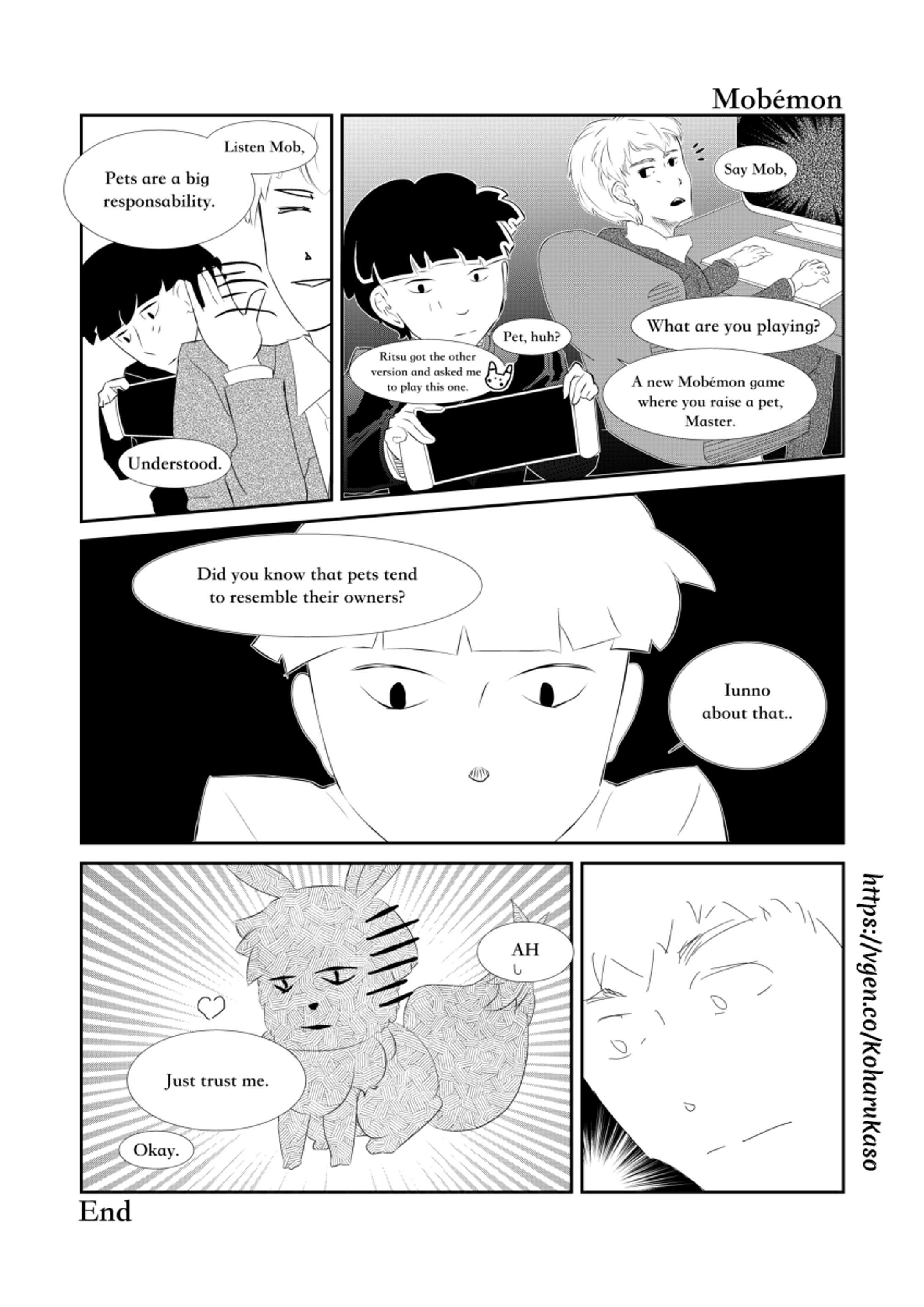 mobemon - Mob Psycho 100 short-1