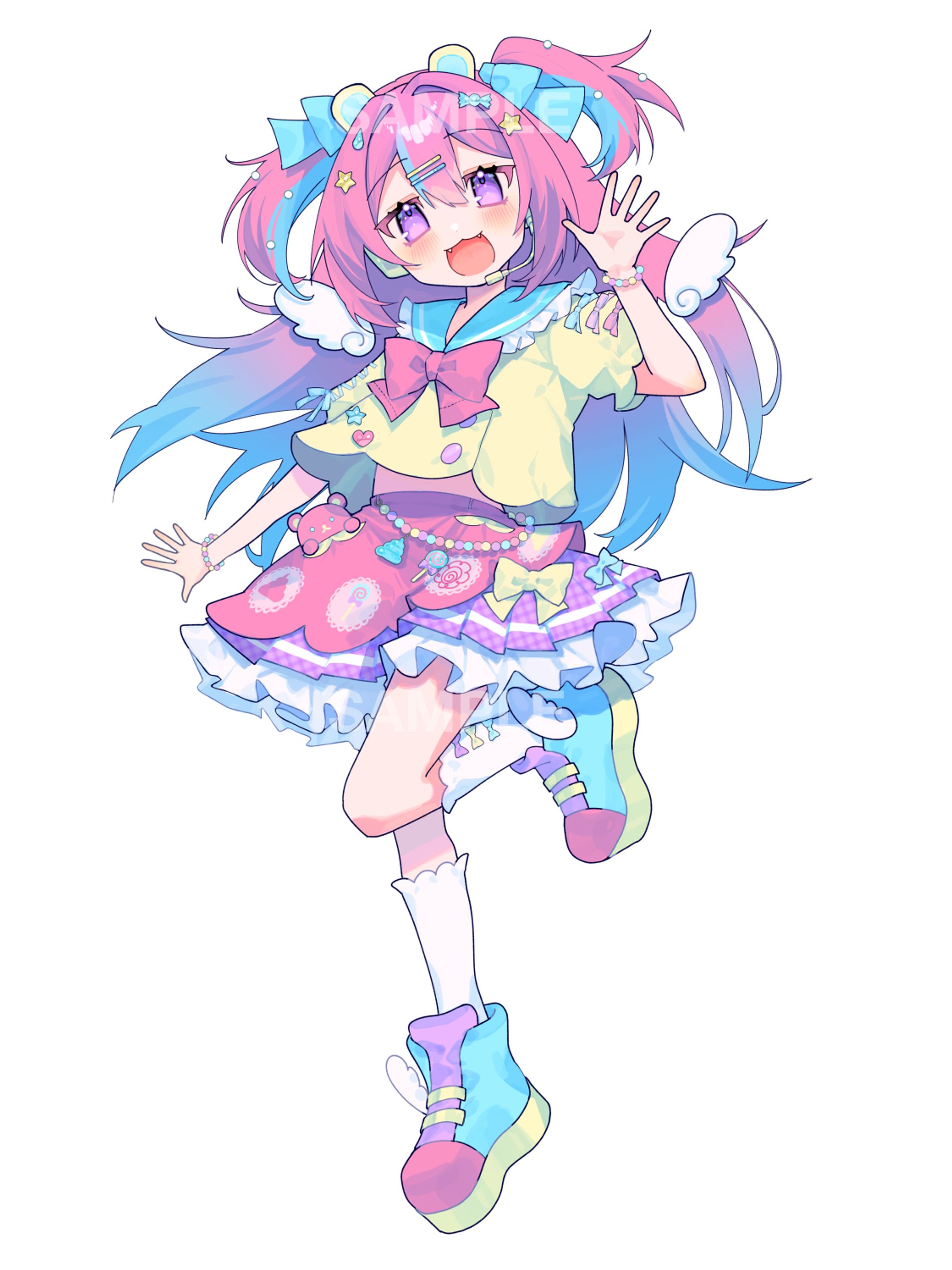 しーせん/立ち絵、ジャケット、衣装デザイン-1
