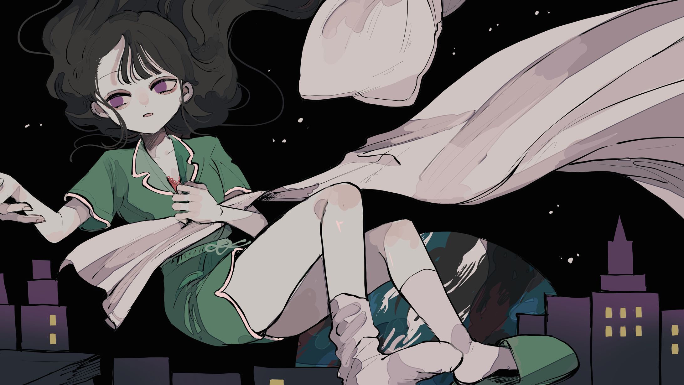 『境界ドライブ』MVイラスト-1
