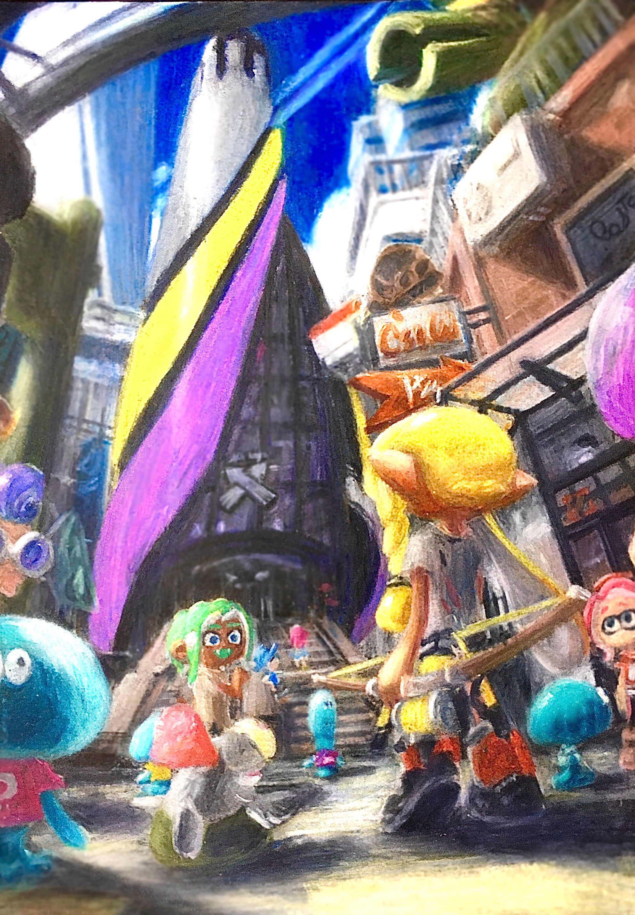 いざ戦いへ(Splatoon3)-1