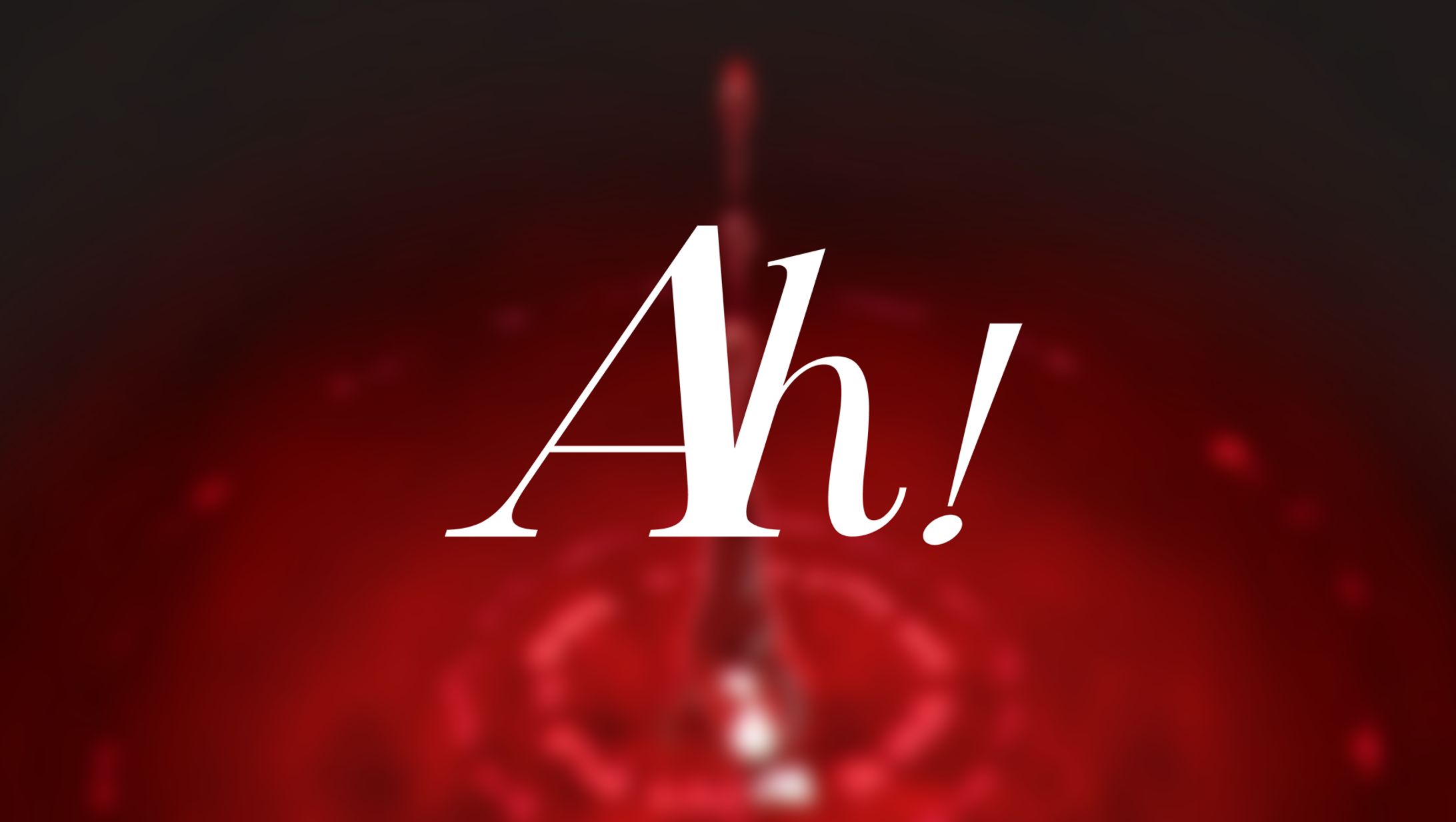 Ah! | ✦ Typography ✦ | Mignon OST inspired-1