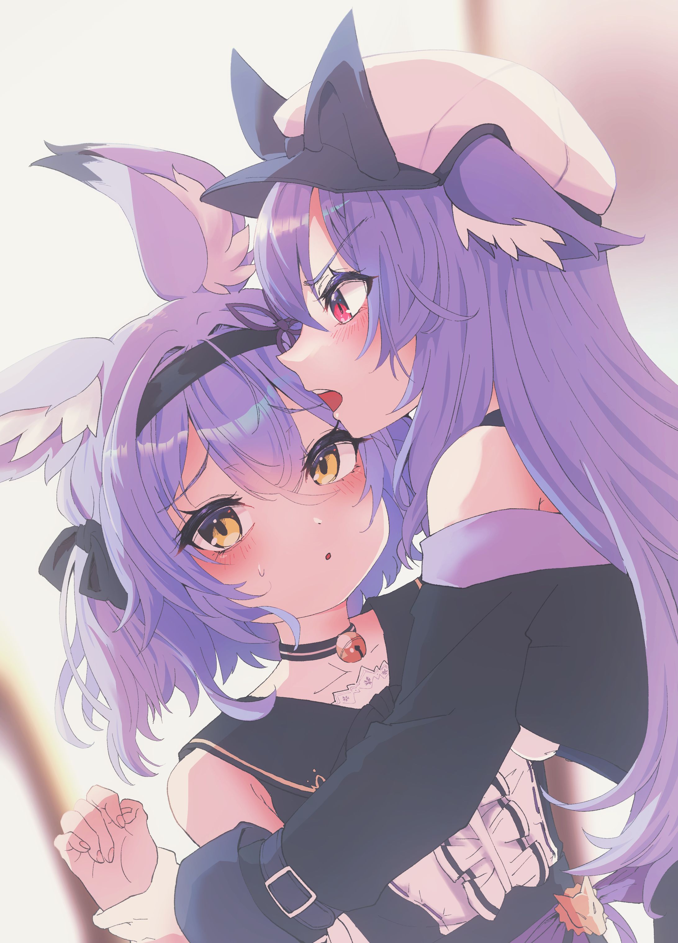 VRChat イラスト　桔梗・幽狐族のお姉様-1