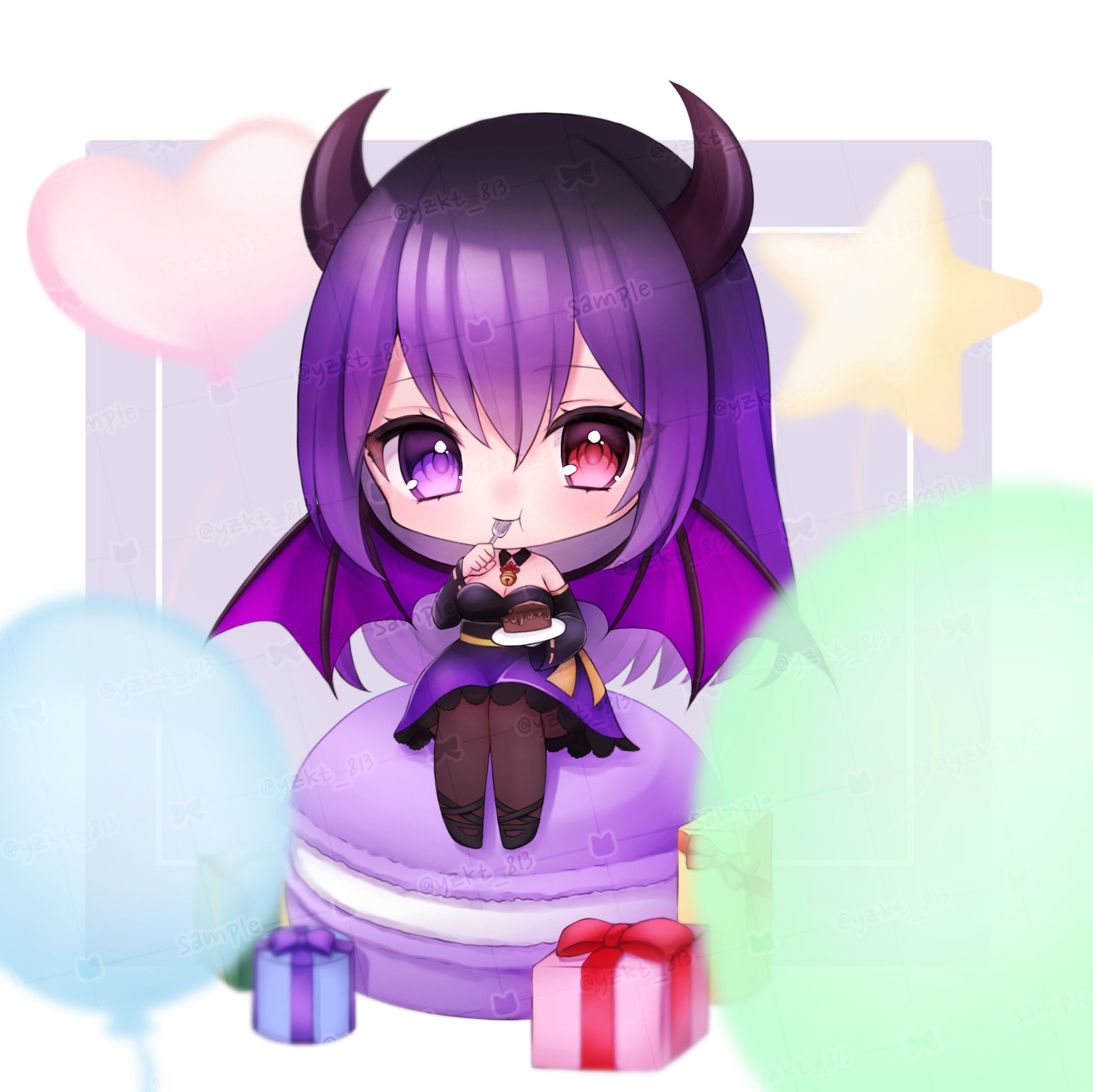 SDイラスト プレゼント-1