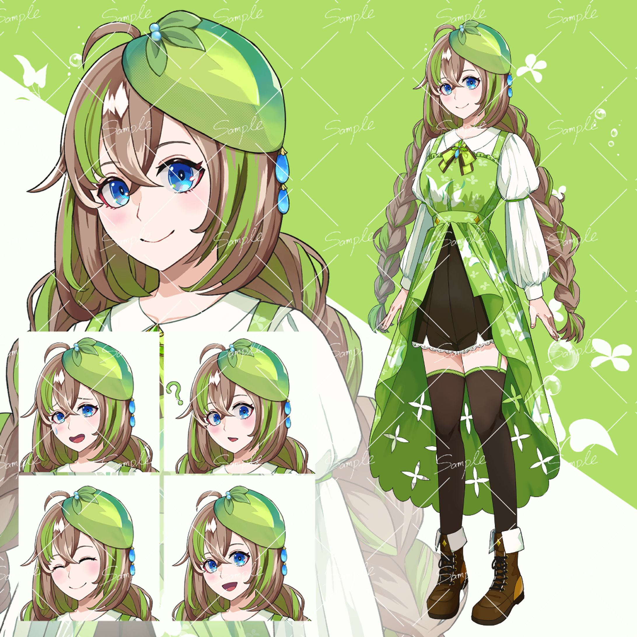 【ご依頼品】Youtube動画用キャラクター立ち絵-1