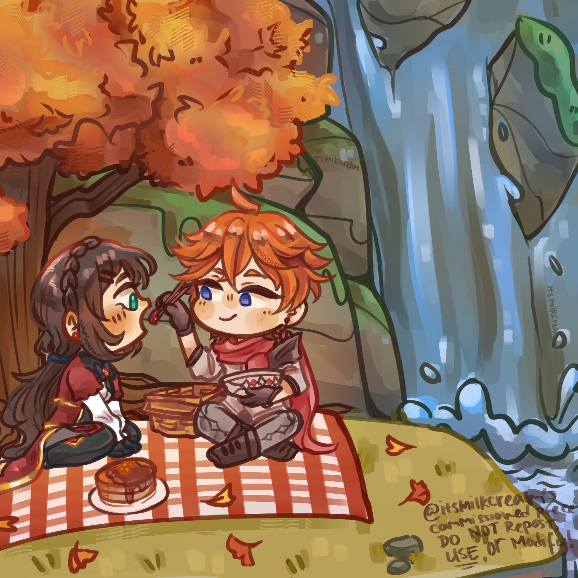 Chibi Illustration Commissioned Work-1