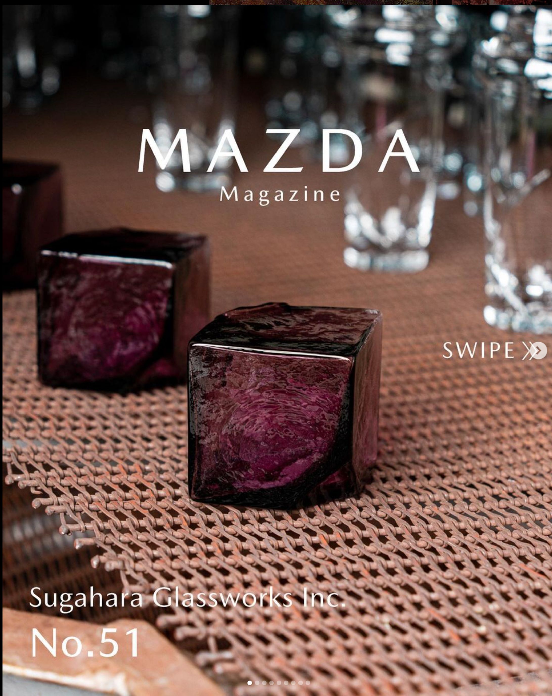 「菅原工芸硝子株式会社」inMAZDA-1