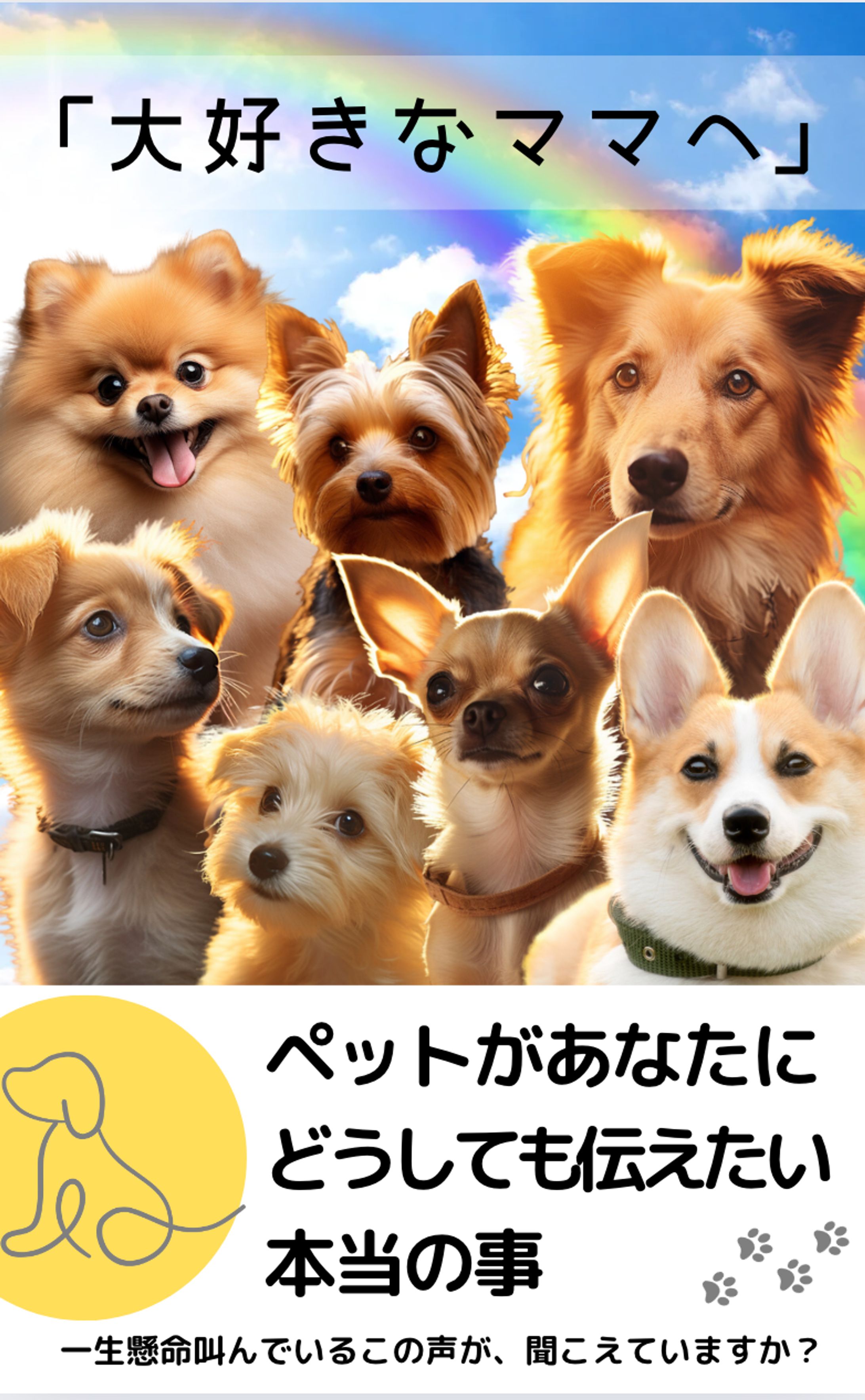 ブック表紙：「大好きなママへ」-1