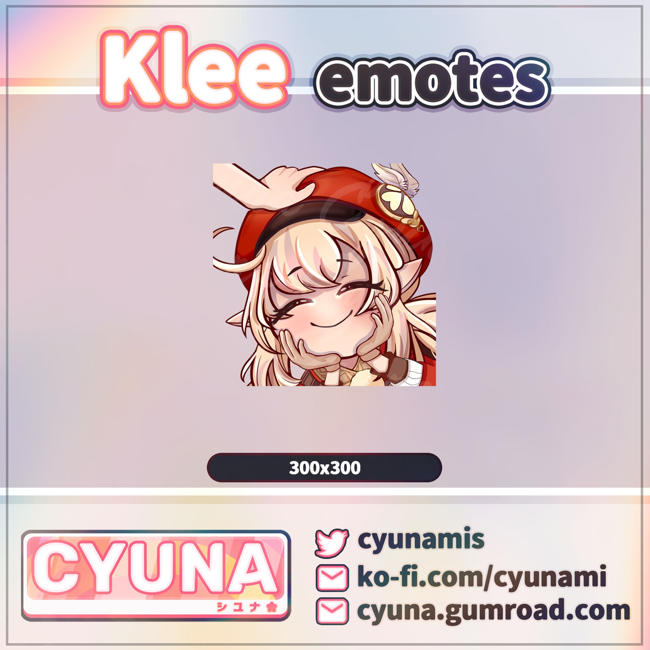 Klee (Genshin Impact) Emote-1