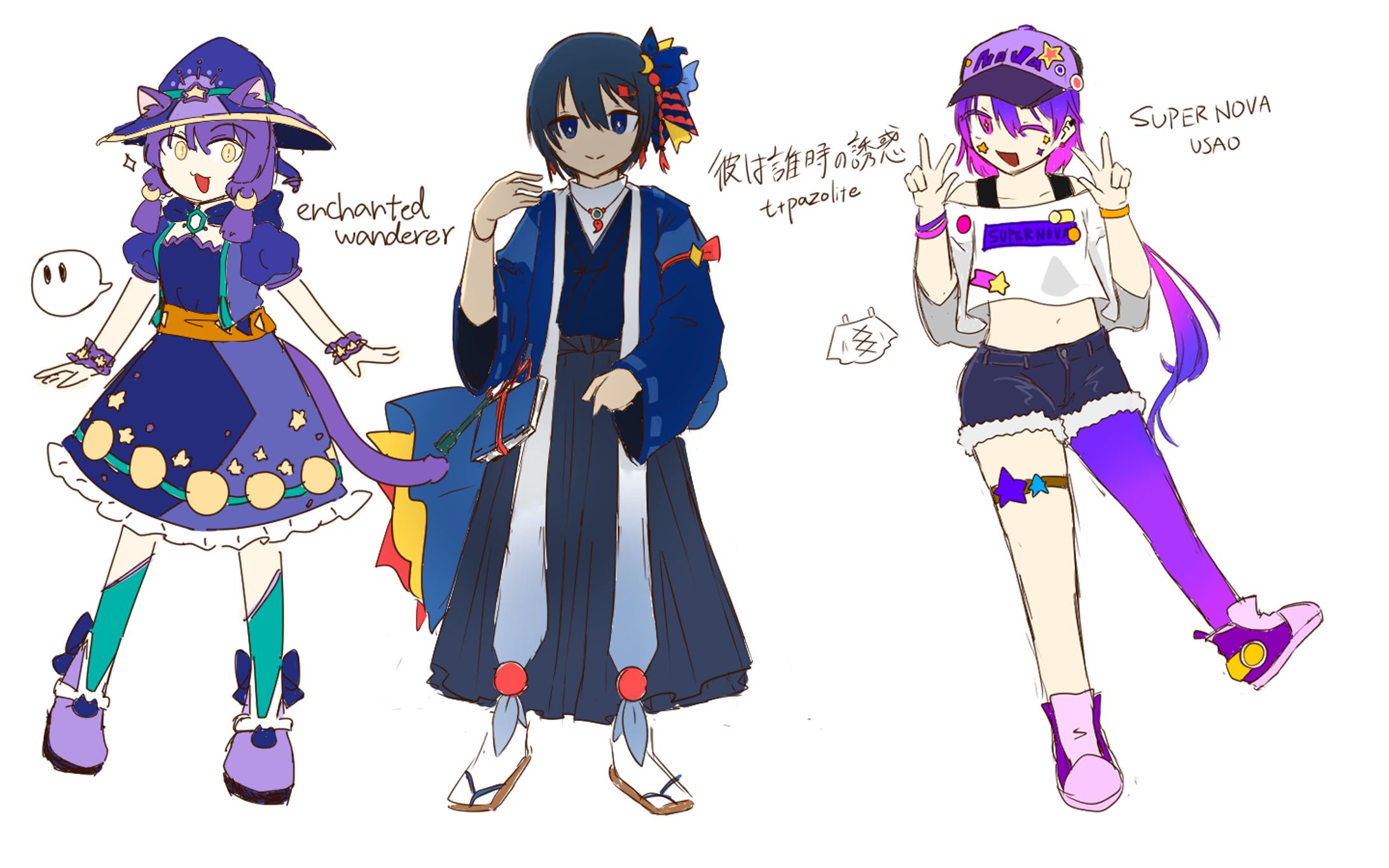曲擬人化立ち絵まとめ(随時更新)-1
