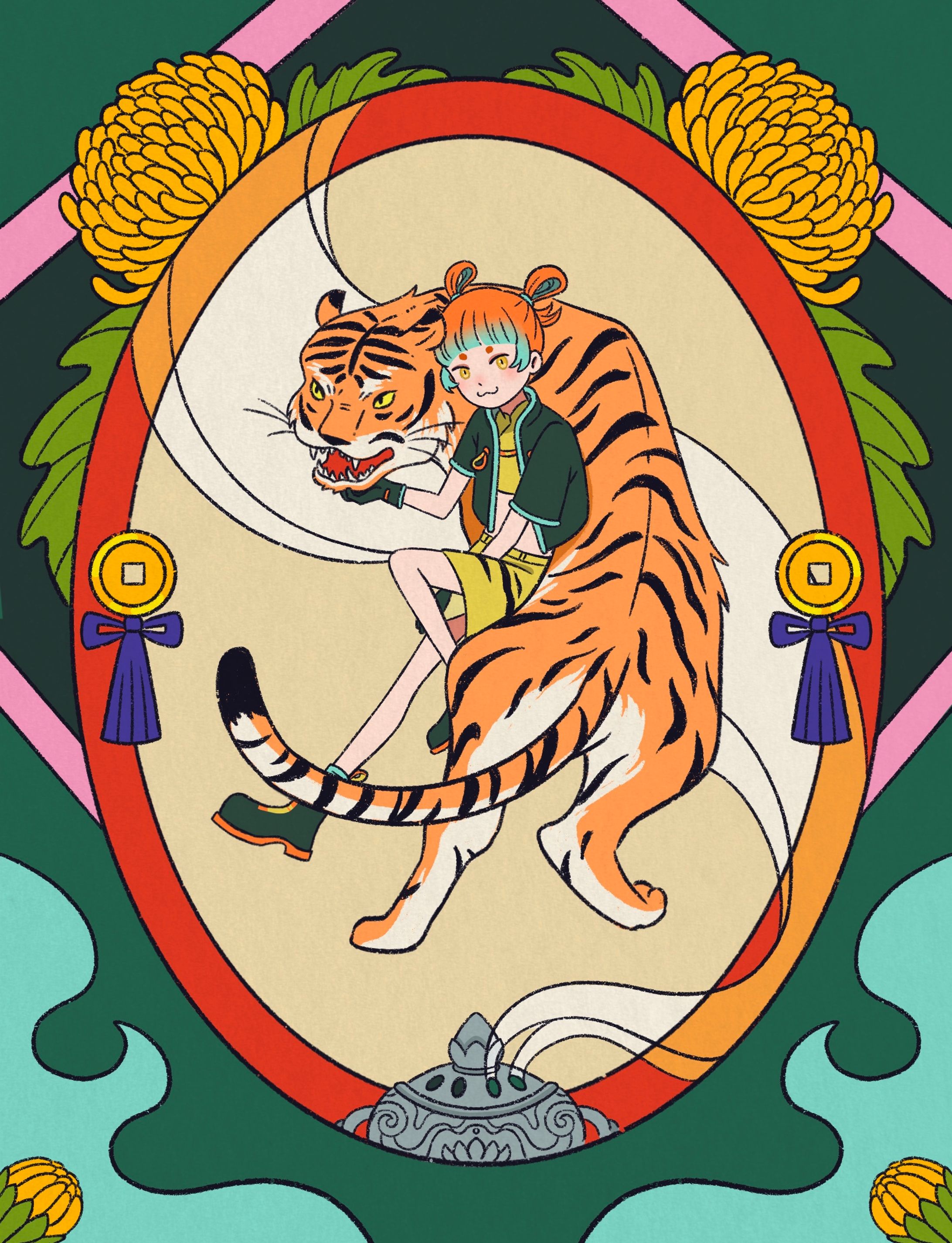 Chinatown - Series of Illustration-1