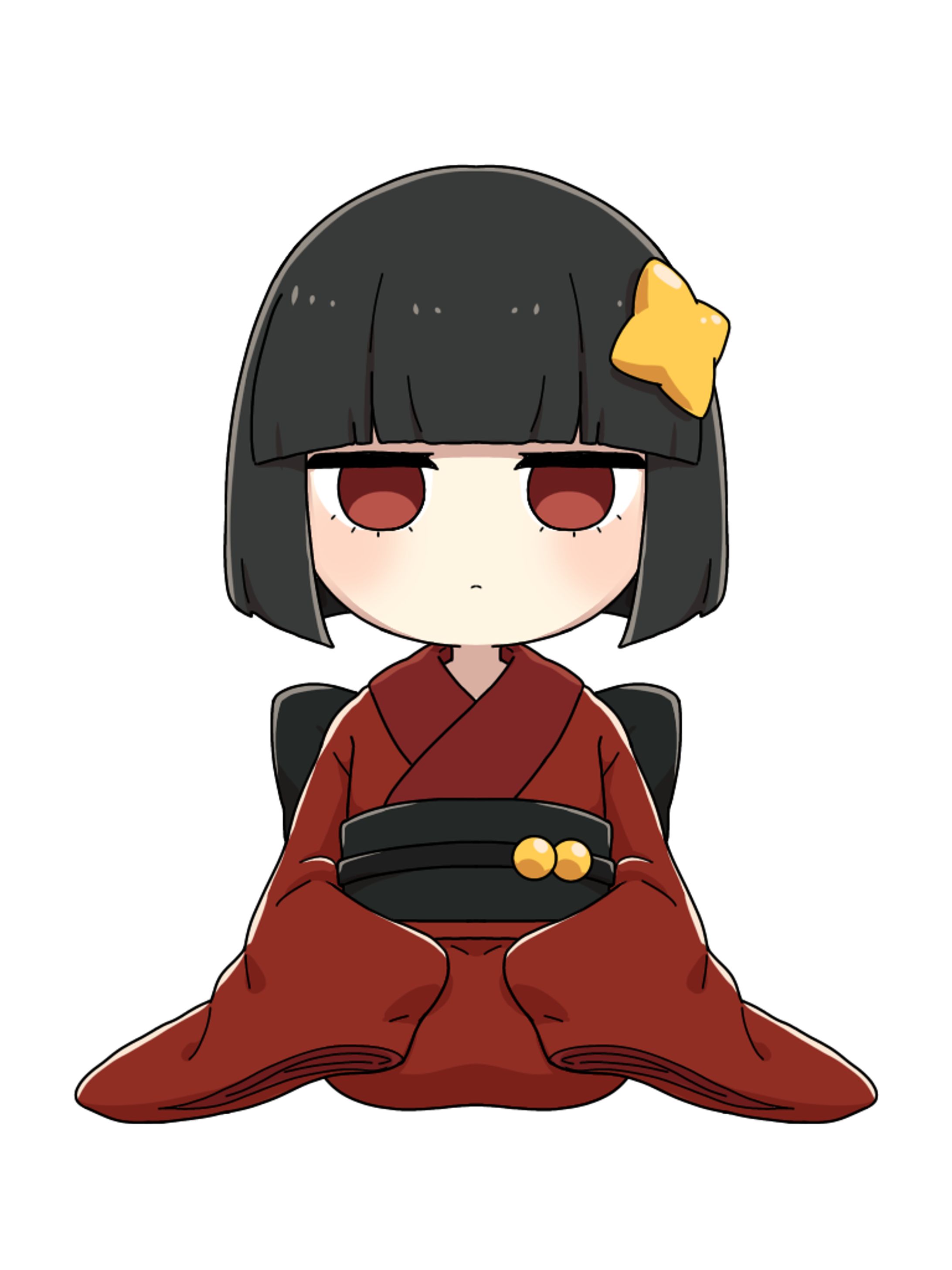 2021.06ご依頼🦊ミニキャライラスト、キャラデザ-1