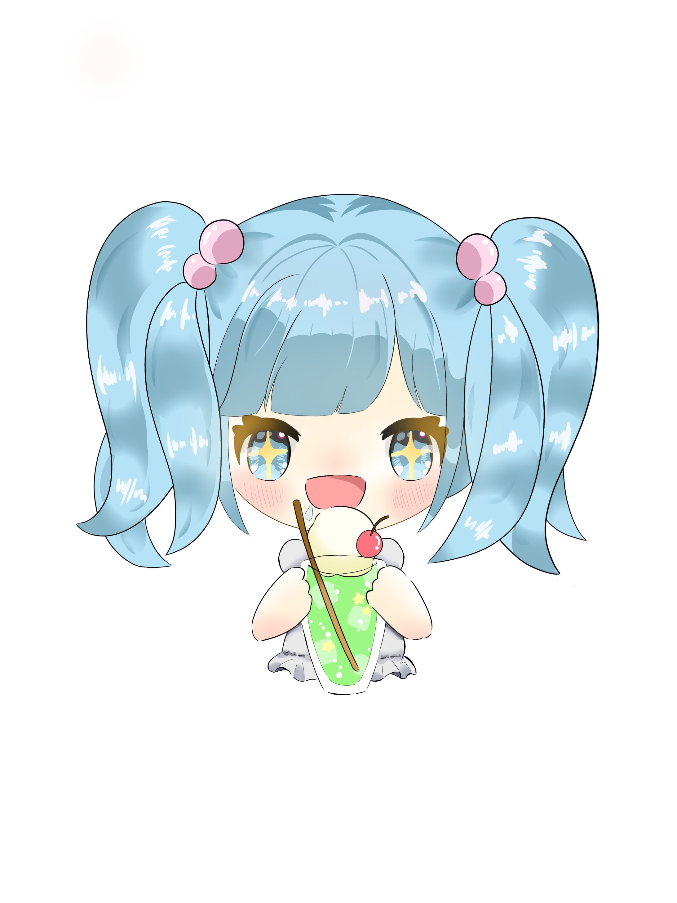女の子＿メロンソーダ-1