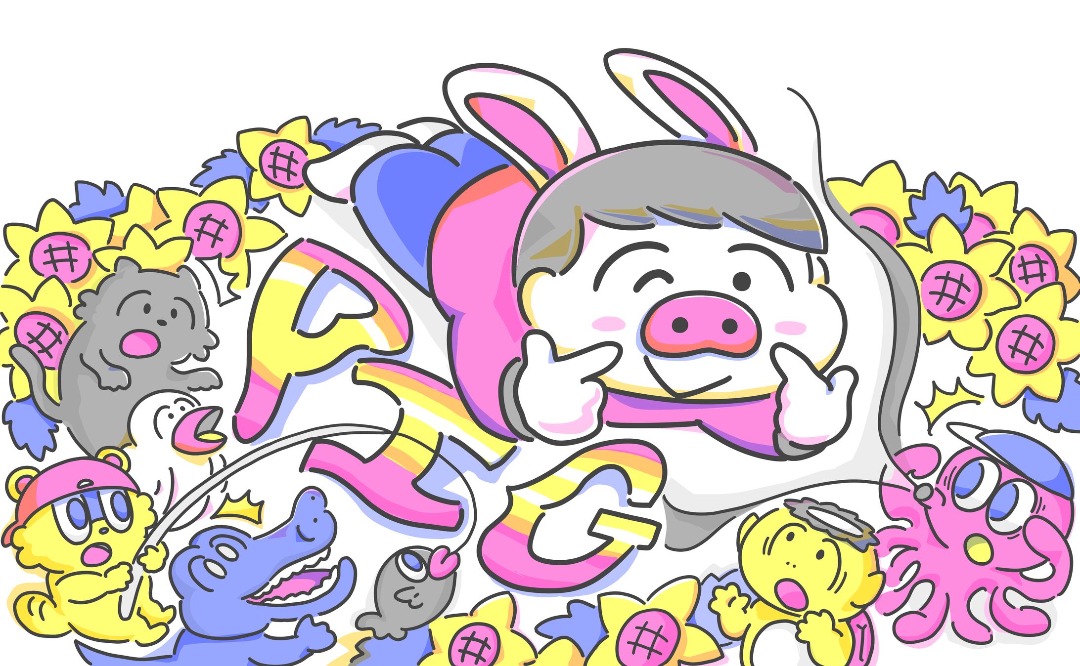 絵本のためのイラスト　その4-1