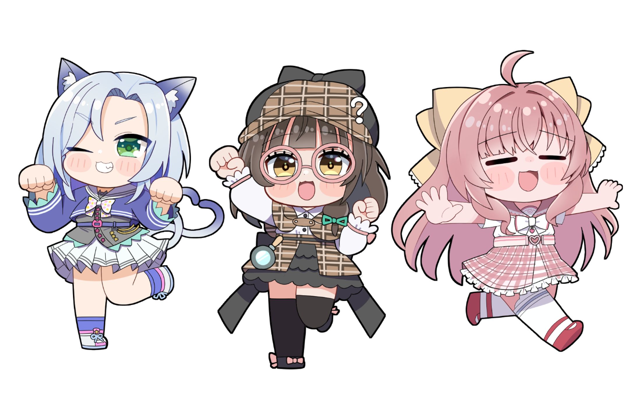 my dear. production所属タレント様　SDイラスト-1