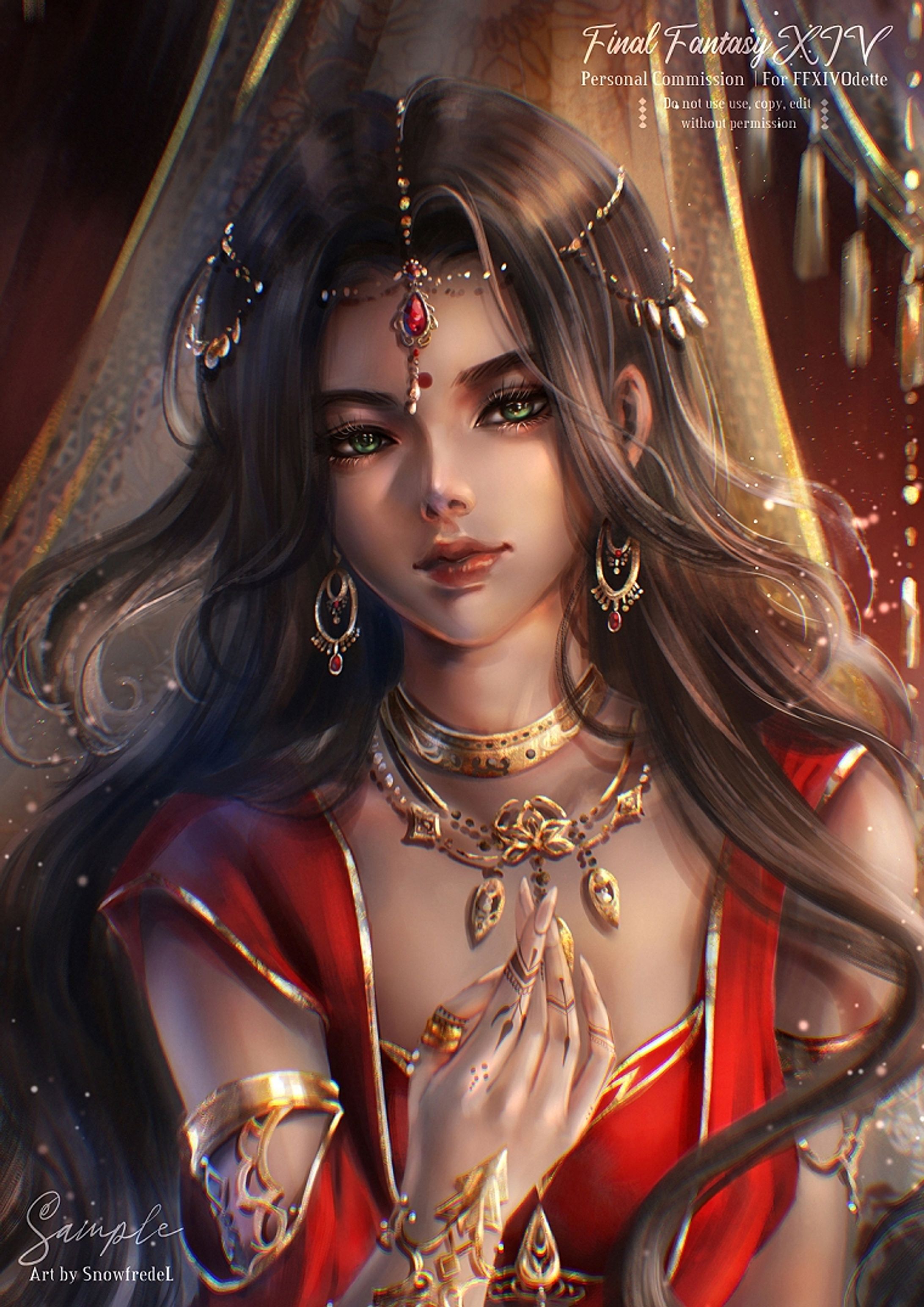FFXIV character commission-1