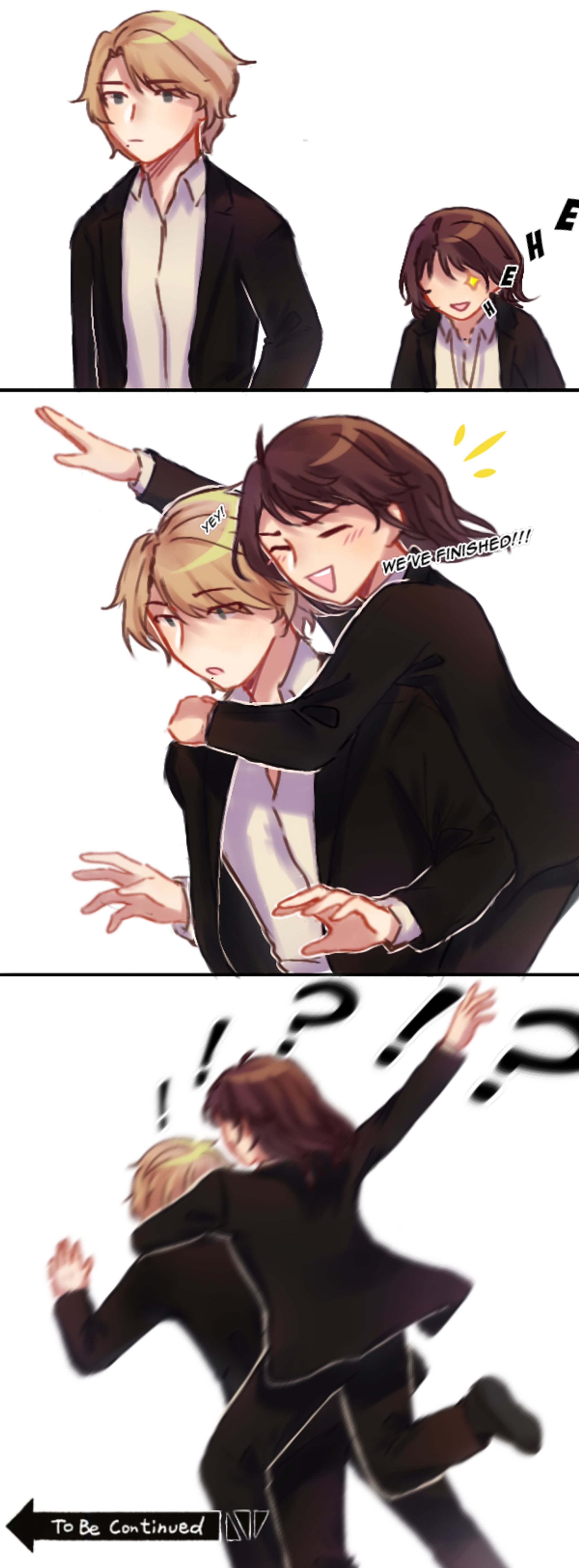 mellen amats short comic [OC]-1