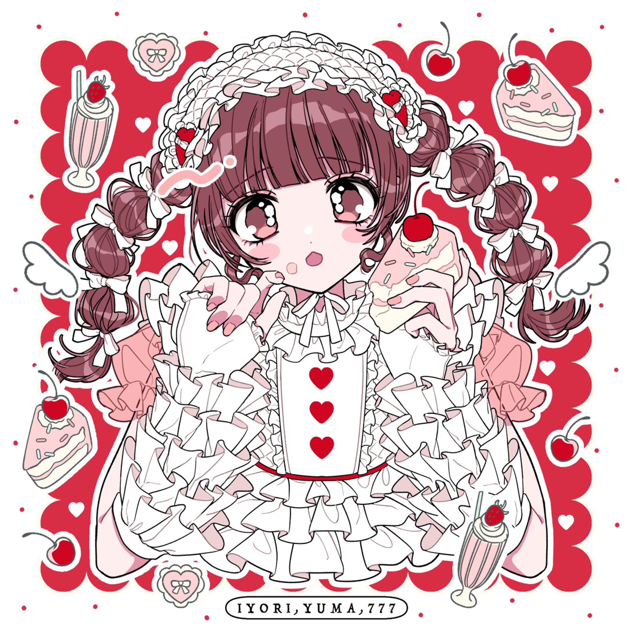 天使にはなれない 唯愛ゆま様 グッズ用イラスト-1