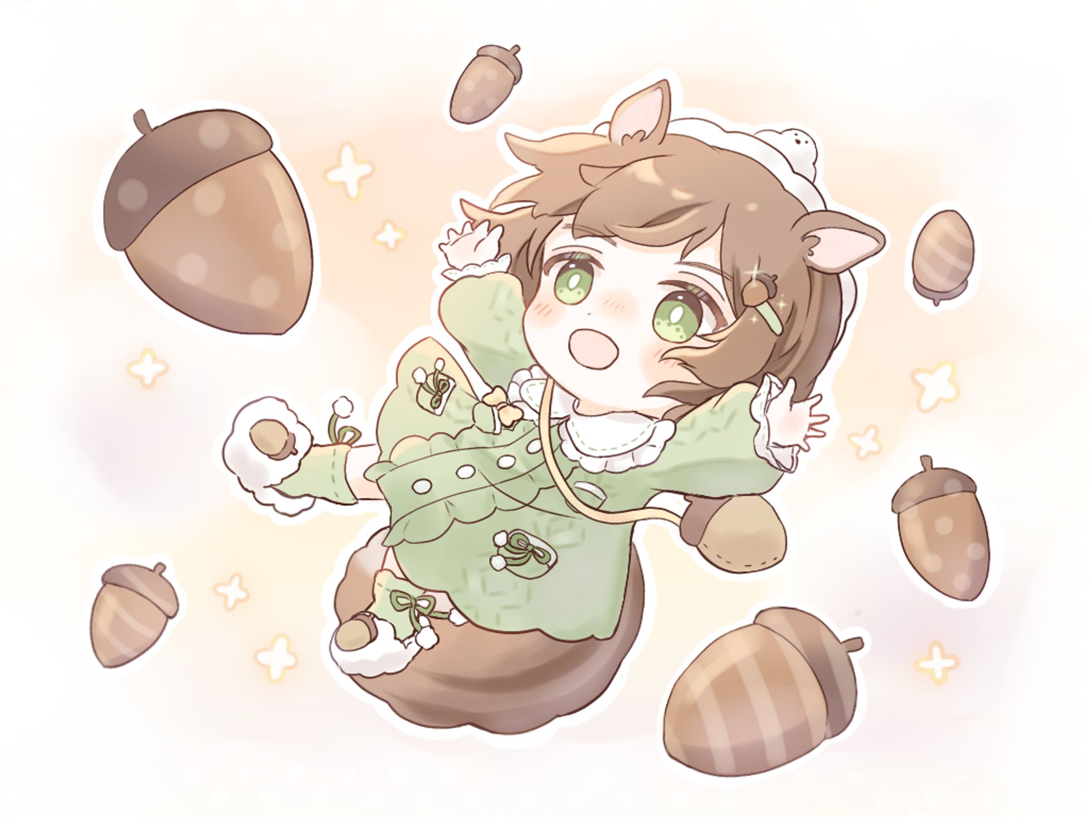 【企画】デフォルメ全身イラスト-1