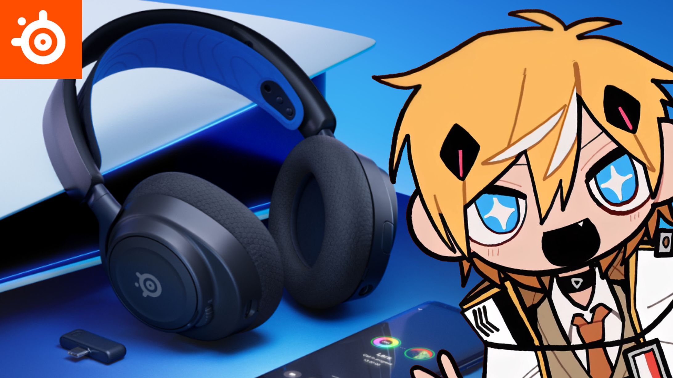 SteelSeries ヘッドフォン-1
