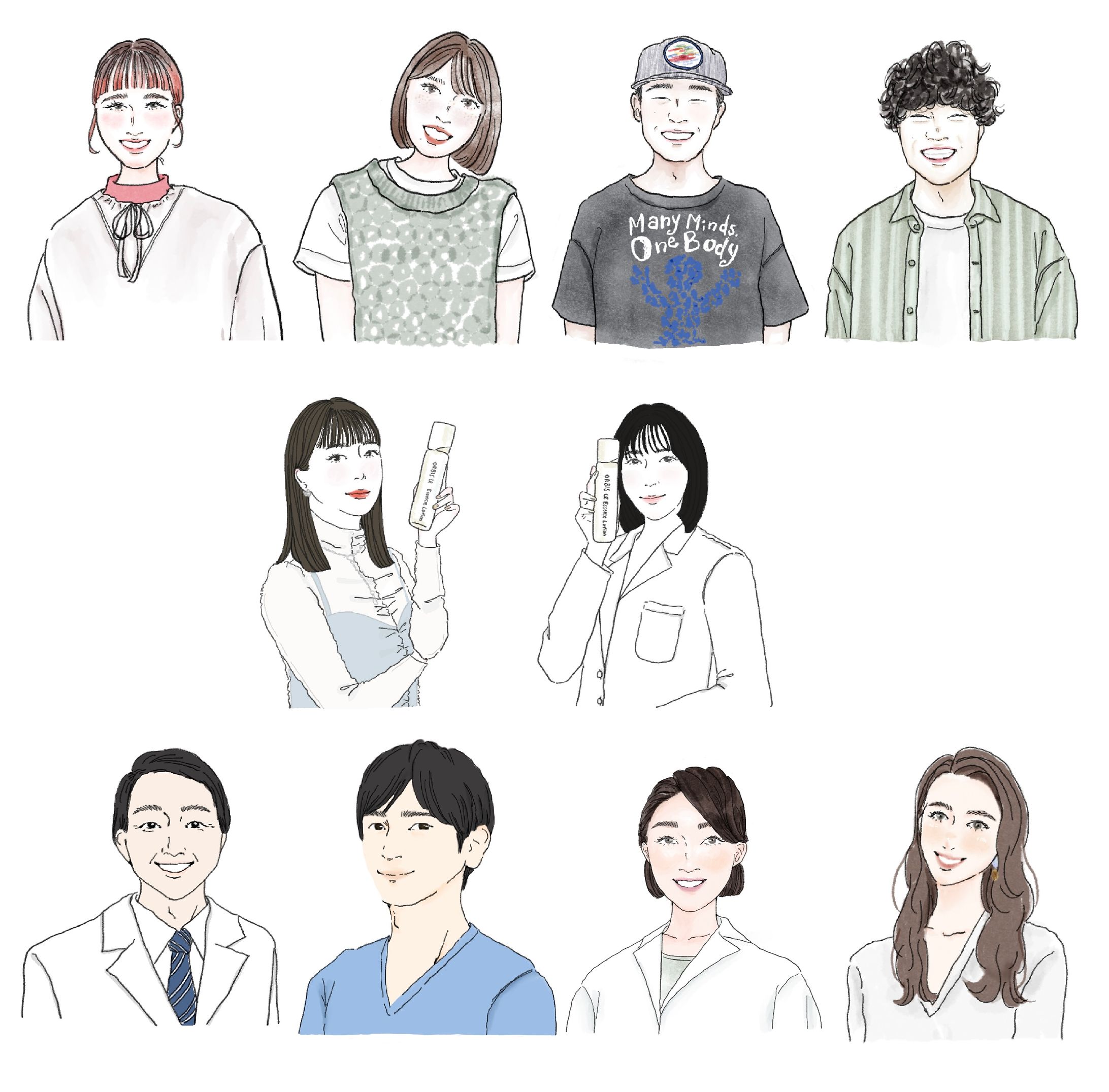 企業さま似顔絵-1